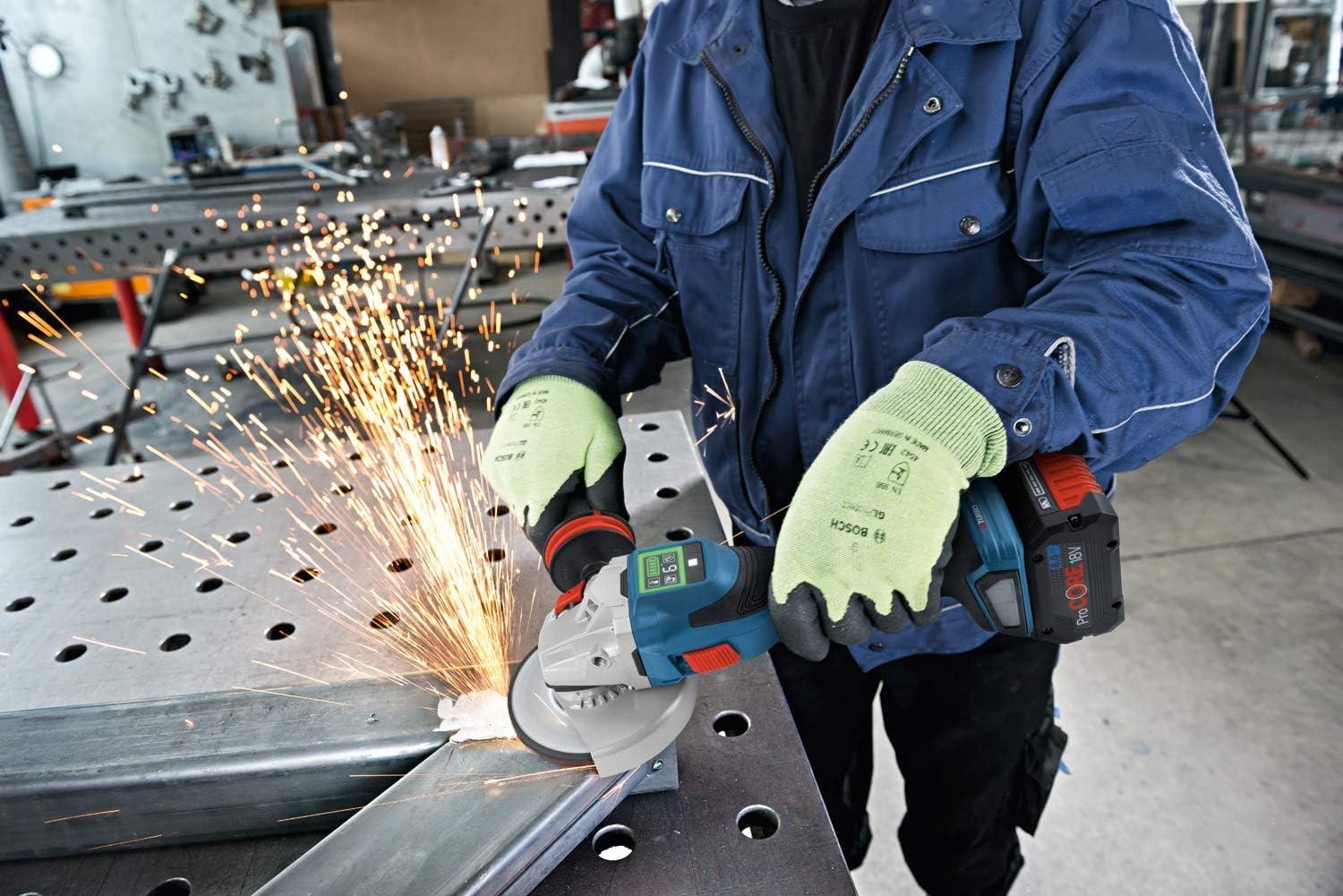 Bosch Professional 18V süsteem BITURBO nurklihvija GWS 18V-15 SC (sh kinnitusäärik
