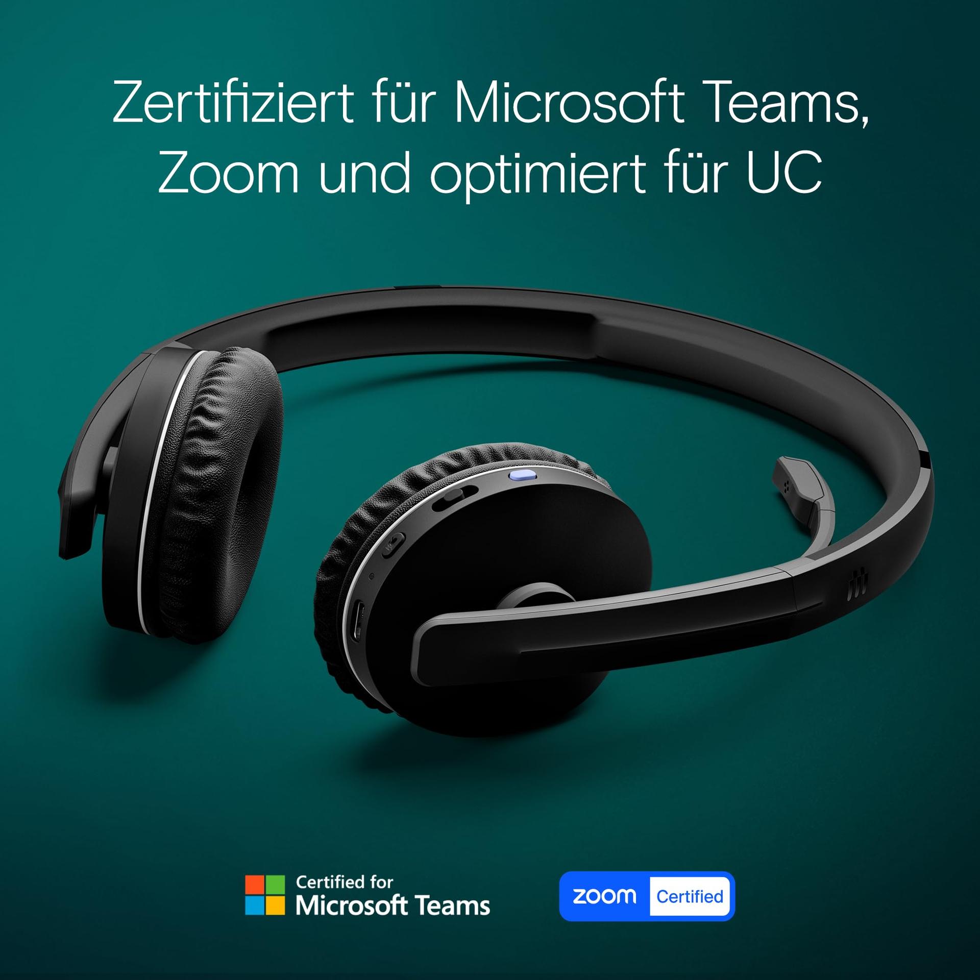 EPOS C20 seeria juhtmevaba peakomplekt: Mitme seadme ühenduvus, Kuni 27h aku kestvus, Microsoft Teams ja Zoom sertifikaat, Elegantne disain, On-Ear mugavus, Ideaalne tööks ja õppimiseks – kasutusnäide