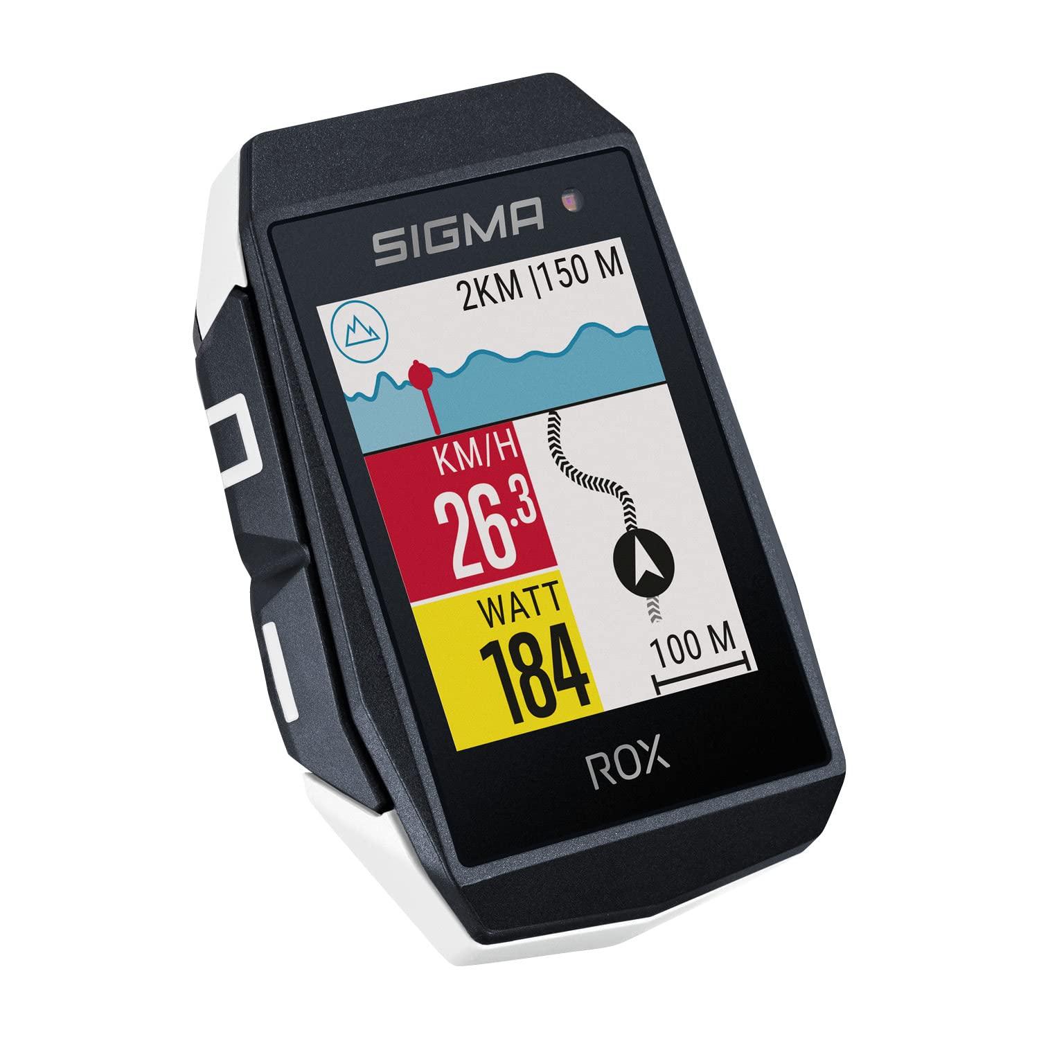 SIGMA ROX 11.1 EVO Valge | Juhtmevaba GPS ja Navigeerimine | Välitingimustes GPS-jalgrattaarvuti nutikate funktsioonidega