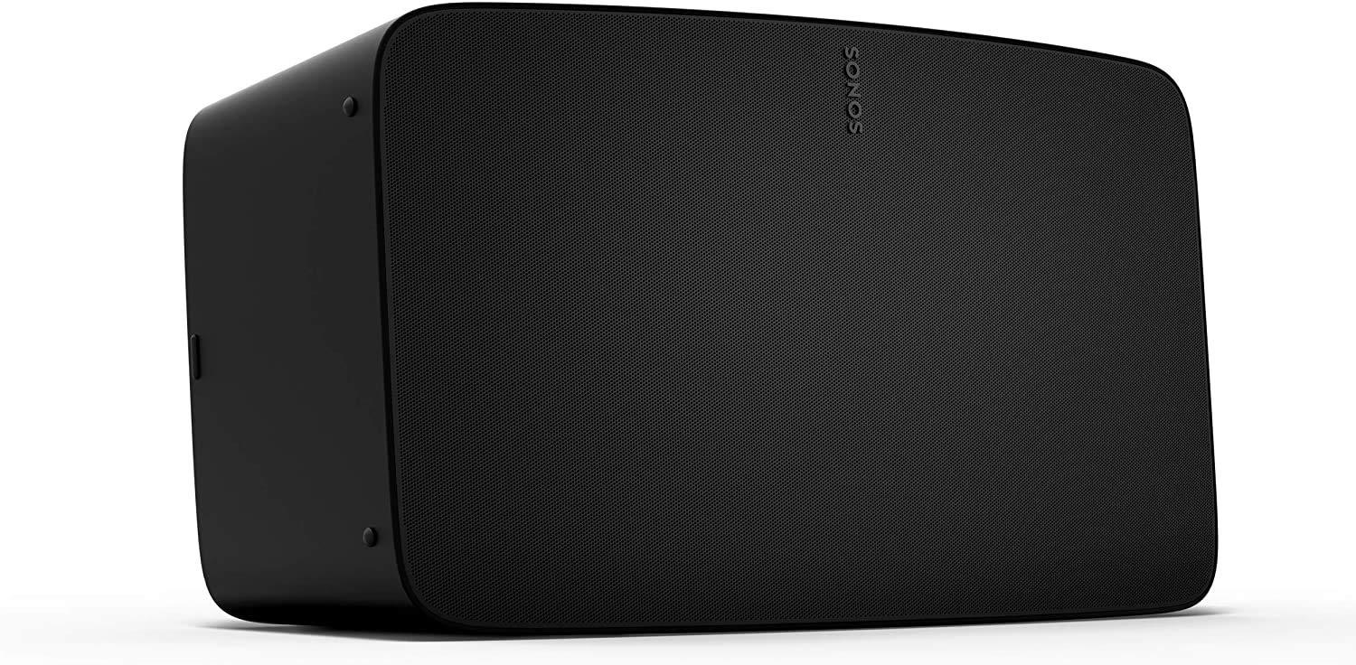 Sonos Five | HiFi-kõlar WiFi, 3,5 mm sisendi ja kõrglahutusega heli voogedastuse toega – Must