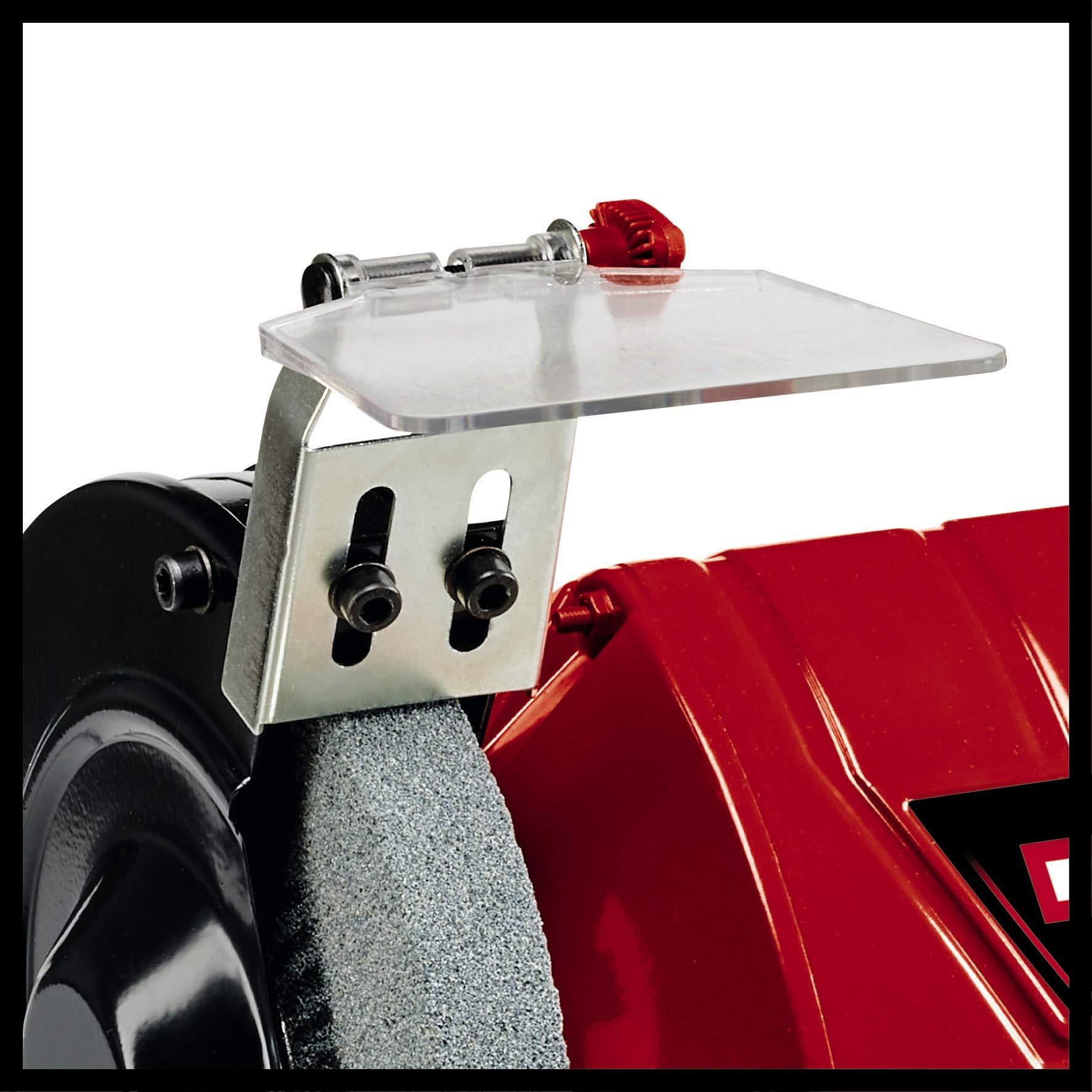 Einhell Stand-Bandschleifer TC-US 350 (350 W, lihvlint ja lihvkettad, kaitsekate, sädemevastane klaas, kaasas jäme lihvkettas ja lihvlint) juhtmega – pilt 6