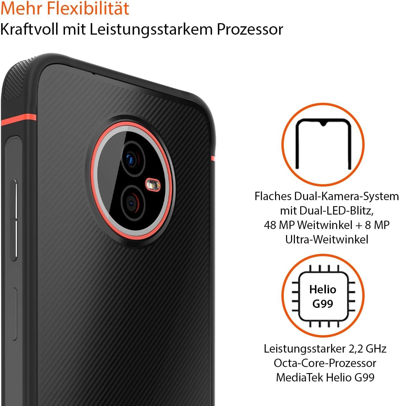Gigaset GX4 PRO vastupidav äritelefon 4G – tolmu- ja veekindel IP68, militaarstandard – 6,1″ HD+ ekraan Gorilla Glassiga – 128GB+6GB RAM – 48MP kaamera – 400 tundi ooteaega, Must – kasutusnäide