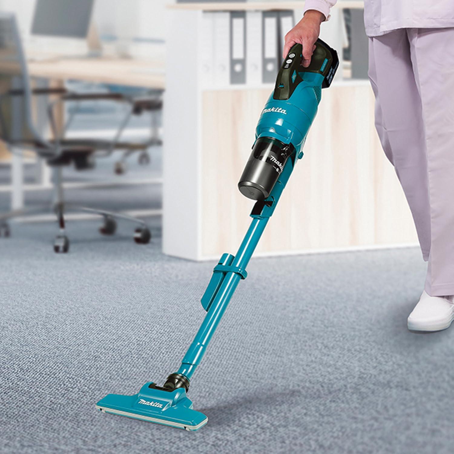 Makita DCL286FZ akuga tolmuimeja 18V koos tsüklonüksusega (ilma akuta, ilma laadijata) – detailne vaade