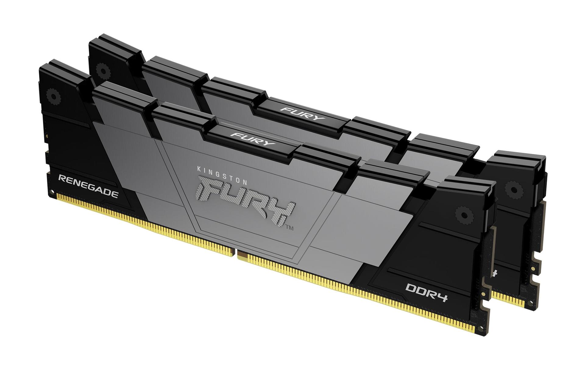 Kingston FURY Renegade 32GB 3600 DDR4 CL16 DIMM (2-osaline komplekt) Lauaarvuti Gaming Mälu – KF436C16RB12K2/32