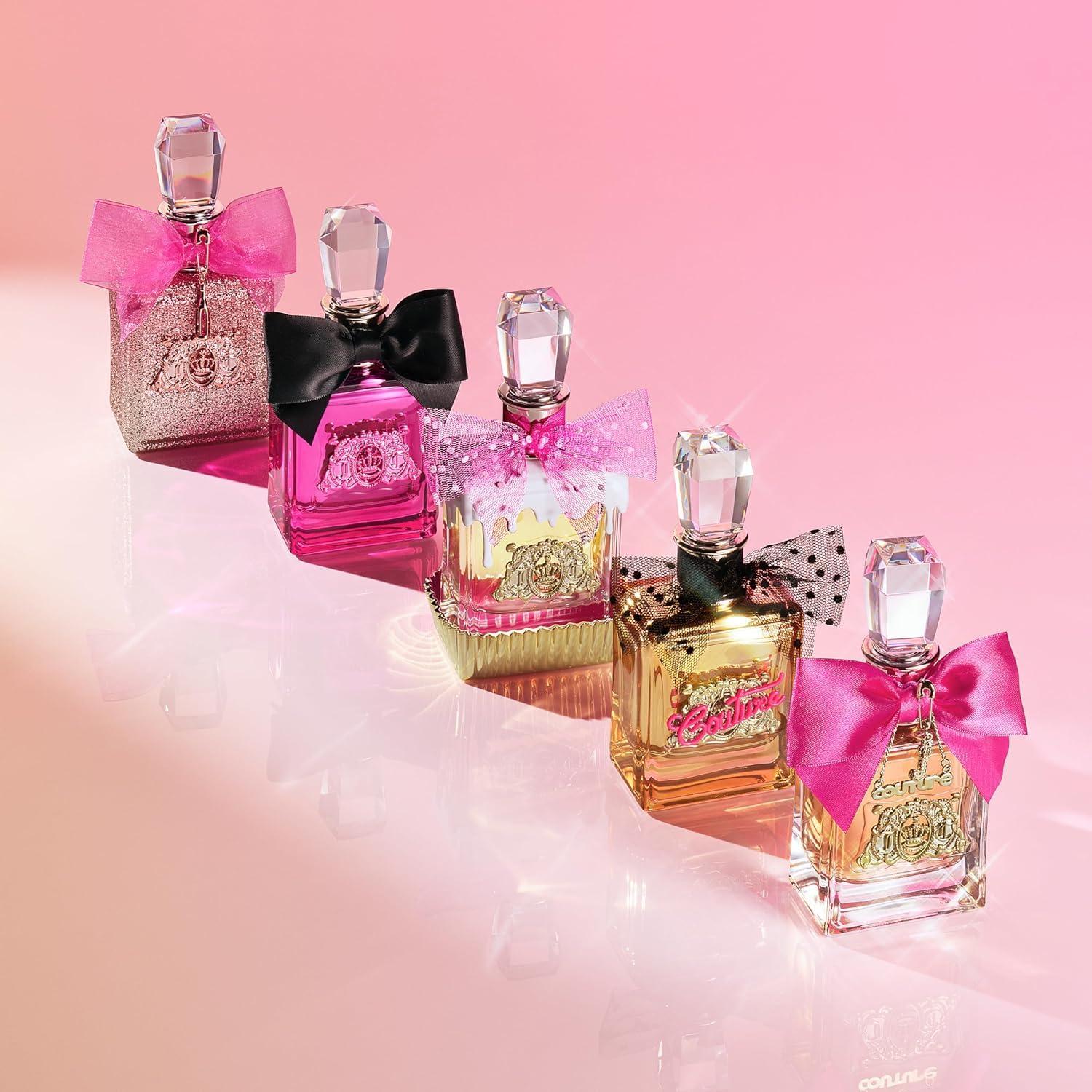 Juicy Couture – Viva la Juicy, Eau de Parfum, romantiline ja naiselik lillelõhn, värskendav ja kerge aroom, 100 ml – kasutusnäide