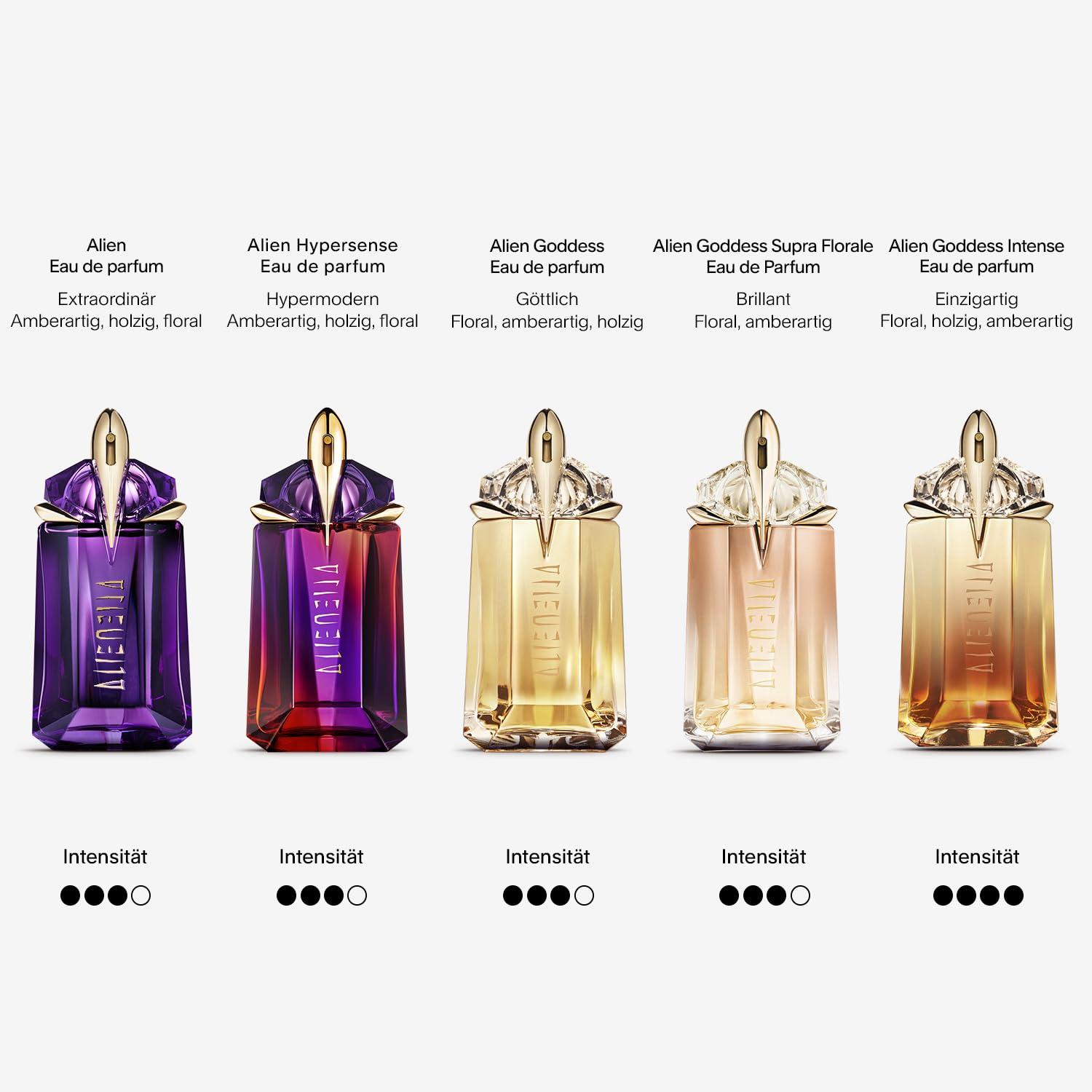 MUGLER Alien Hypersense Eau de Parfum – Naiste parfüüm, puuviljane, puidune ja lilleline aroom, hüpermodernne ja hüperfeminiinne, taastäidetav, 90 ml – lisavaade