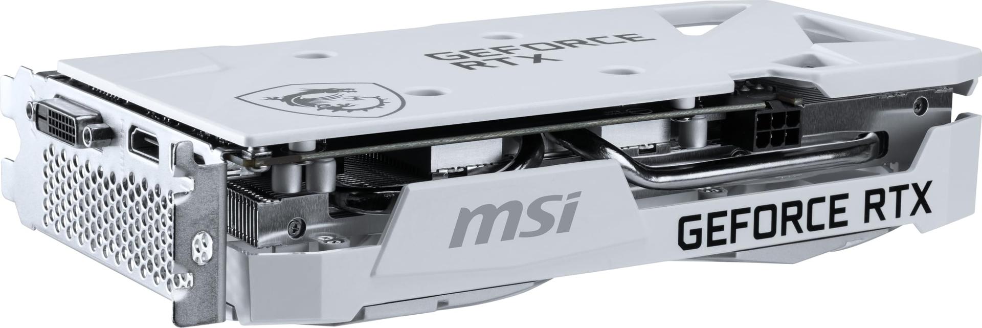 MSI GeForce RTX 3050 Ventus 2X XS White 8G OC – 8GB GDDR6 mälu, 128-bit, 14 Gbps – pilt 7
