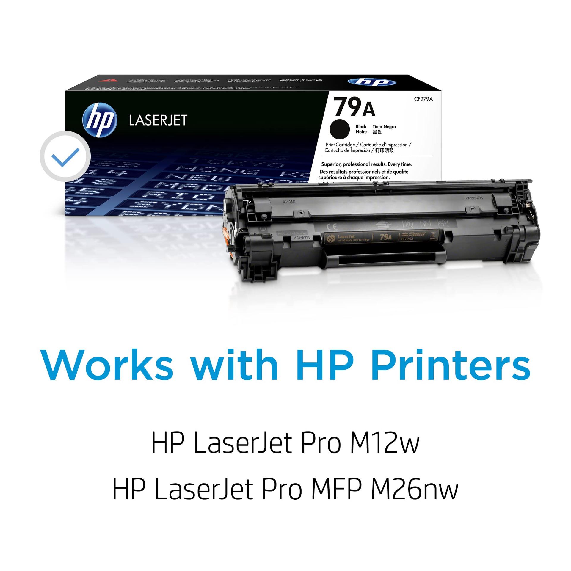 HP 79A (CF279A) Must Originaal Tooner HP LaserJet Pro jaoks