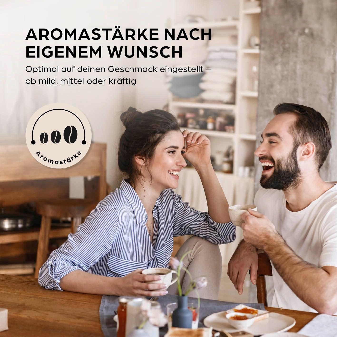 Barista filtrikohvimasin termokannuga | 24-tunnine taimer ja püsifilter | 8 tassi kohvi jaoks | Kohvimasin jahvatatud kohvile [roostevaba teras] – lisavaade