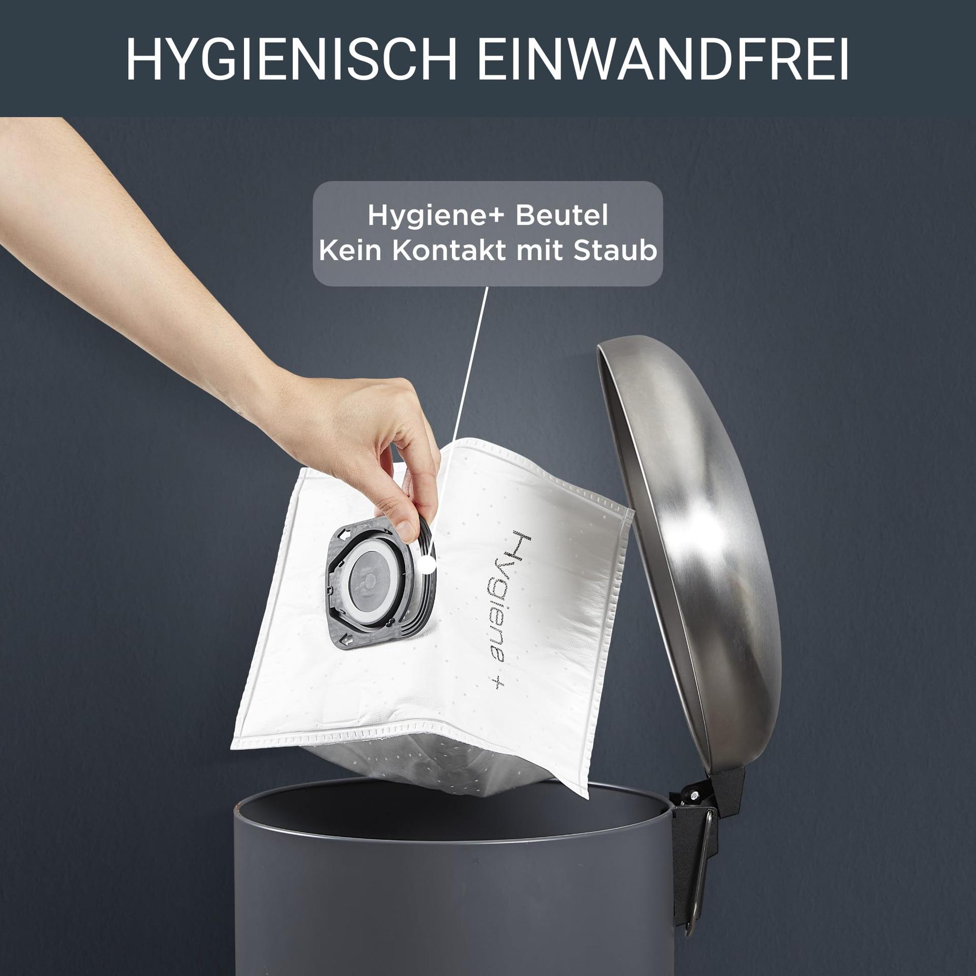Rowenta RO3143 Power XXL tolmuimeja kotiga, 900 W, 4,5 liitrit, sinakashall – pilt 8