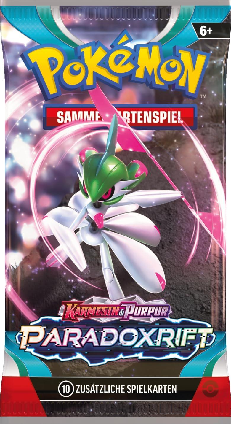 Pokémon Kogumiskaardimäng: Boosterpakendi Kuvaboks Skarlett & Violet – Paradoksi Rift (36 Boosterpakki) – pakend ja tarvikud