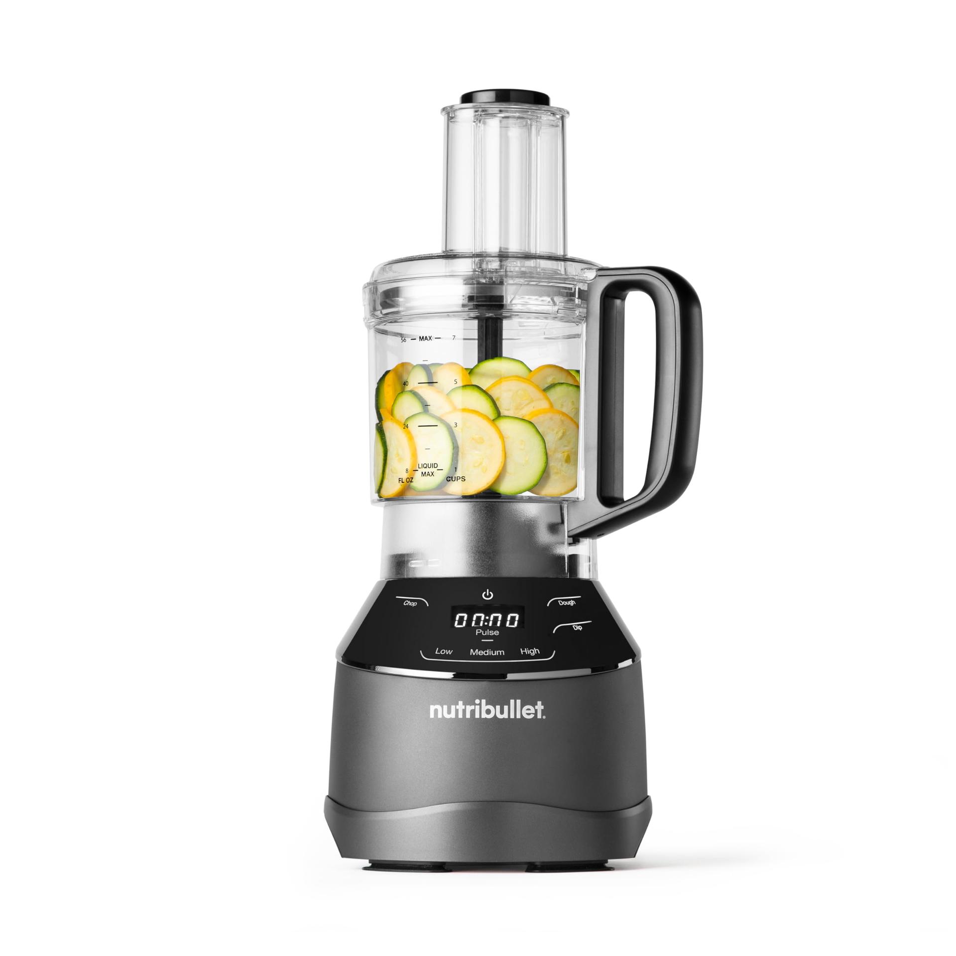 nutribullet täissuuruses blenderi komplekt, elektriline mikser, multifunktsionaalne hakkija, professionaalne, 1200W võimsus, 1,89L kann, 946ml ja 710ml klaasid, must, NBF500MB – kasutusnäide