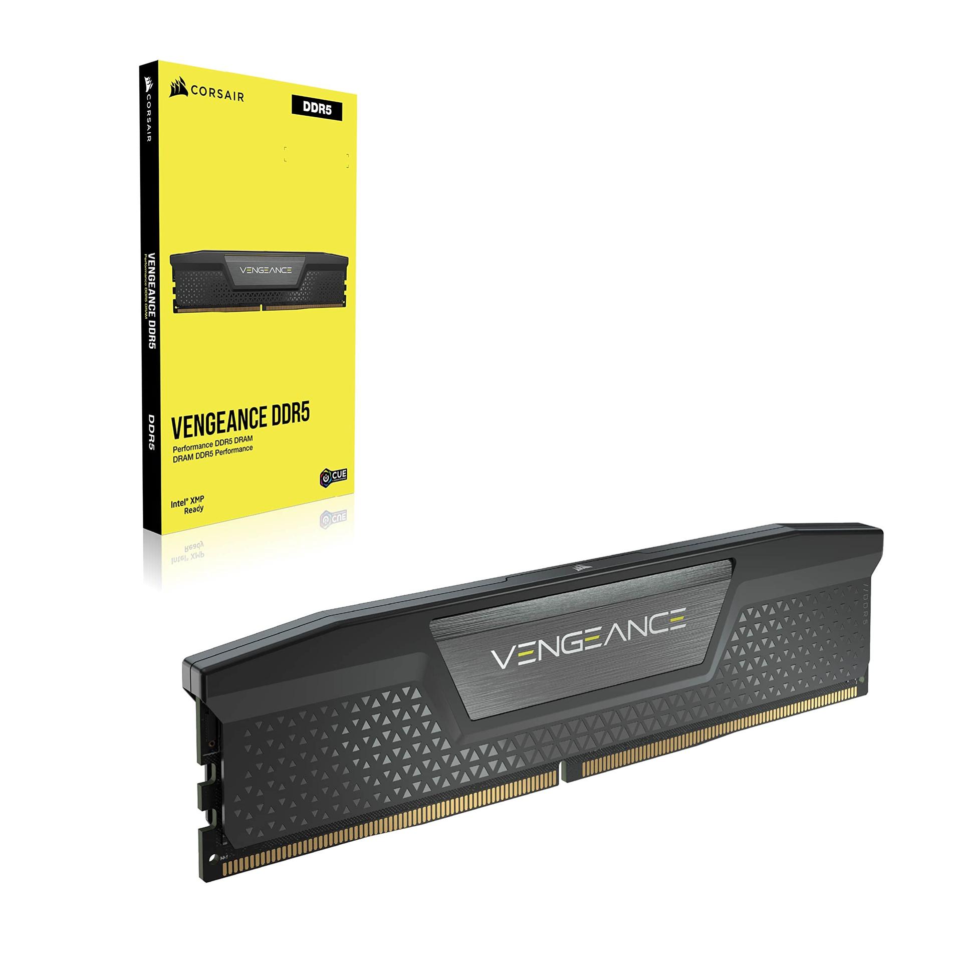 Corsair VENGEANCE DDR5 RAM 32GB (2x16GB) 5200MHz CL40 Intel XMP iCUE Ühilduv Arvutimälu – Must (CMK32GX5M2B5200C40) – pilt 7