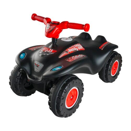 BIG Bobby Car Quad Racing lasteroller, must-punane, 3–7-aastastele lastele, kuni 50 kg