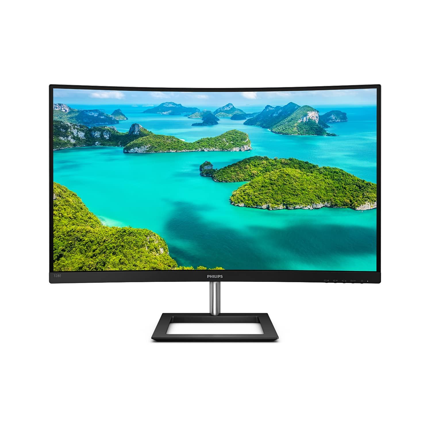 Philips 328E1CA - 32-tolline UHD kõver mängumonitor
