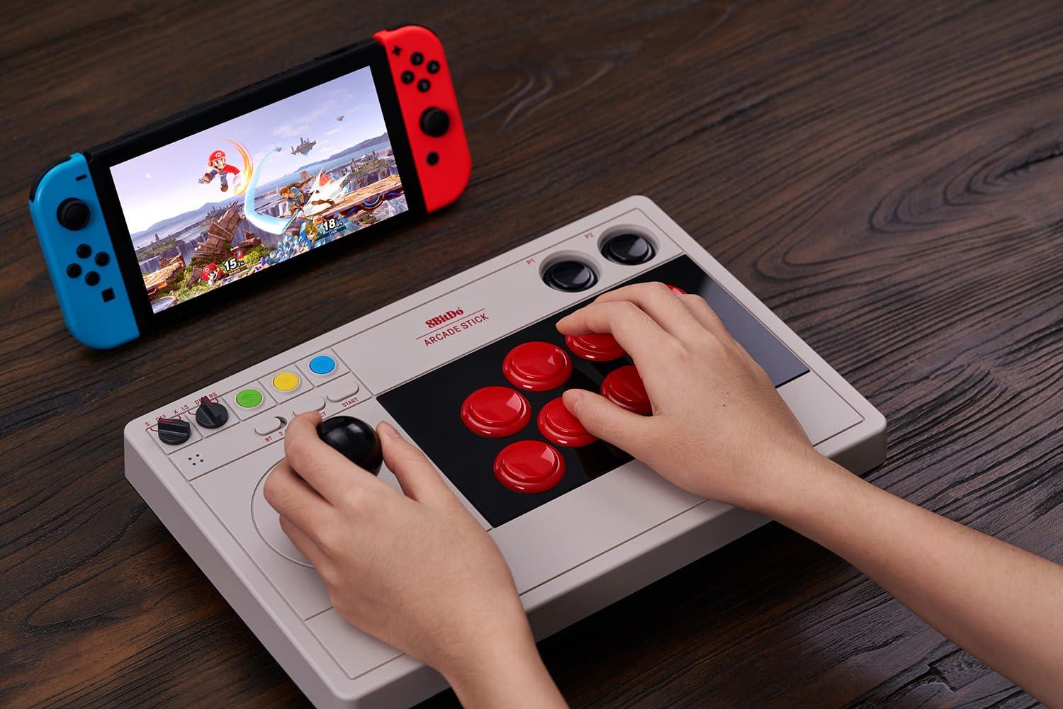 8Bitdo Bluetooth Arcade Stick Nintendo Switchi ja Windowsi jaoks – Nintendo Switch – pilt 7