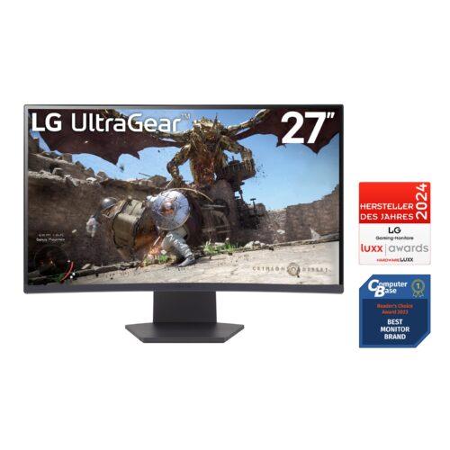 LG Electronics 27GS60QX-B.AEUQ UltraGear™ Kaardus QHD Gaming VA-monitor 27" (68