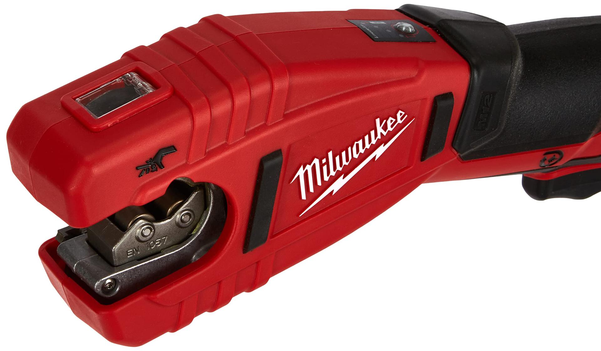 Milwaukee MILC12PC0 4933411920 C 12 PC / 0-versioon akutoitel kompaktne torulõikur – pakend ja tarvikud