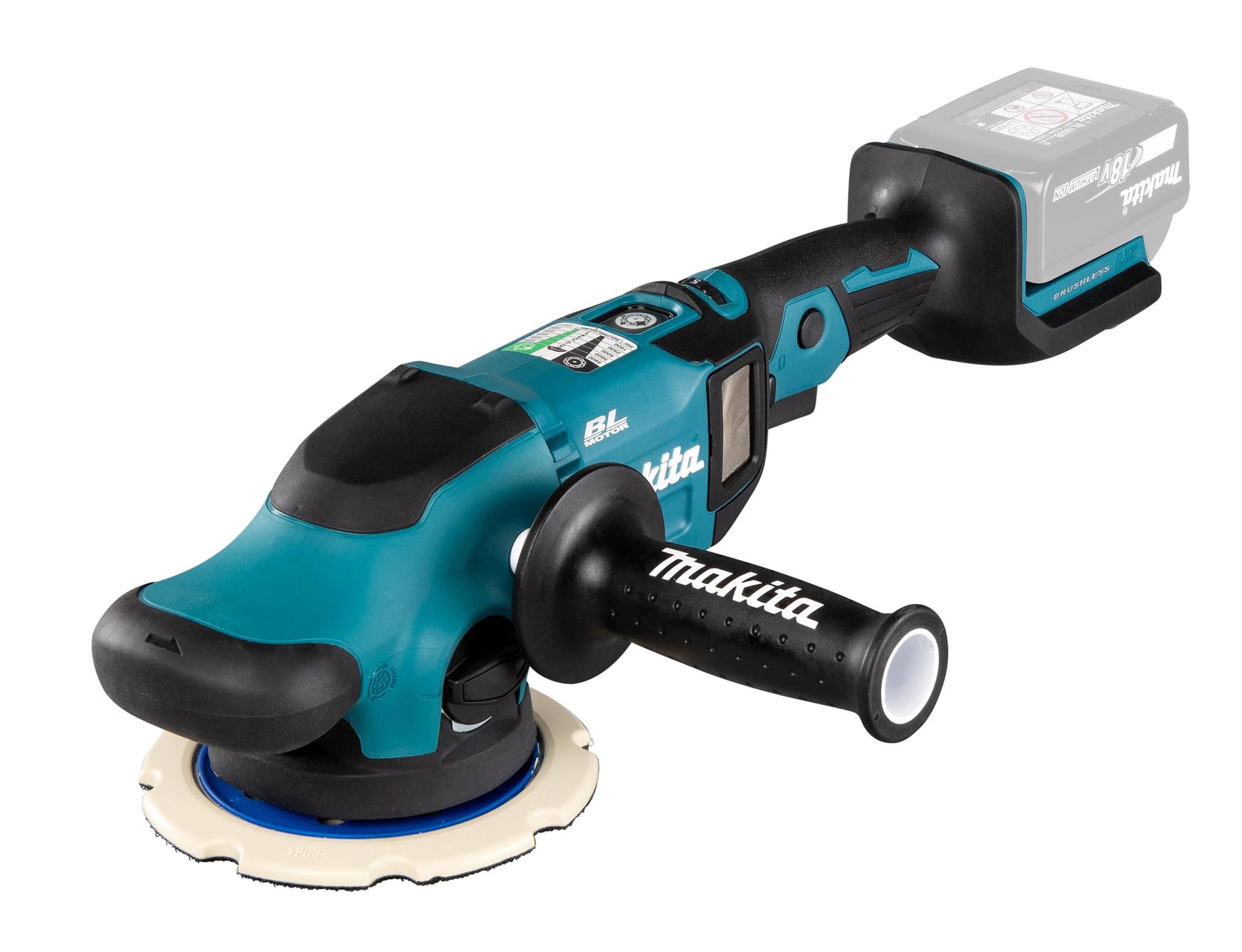 Makita DPO600Z akutoitega ekstsentriline poleermasin 18V (ilma akuta, ilma laadijata)