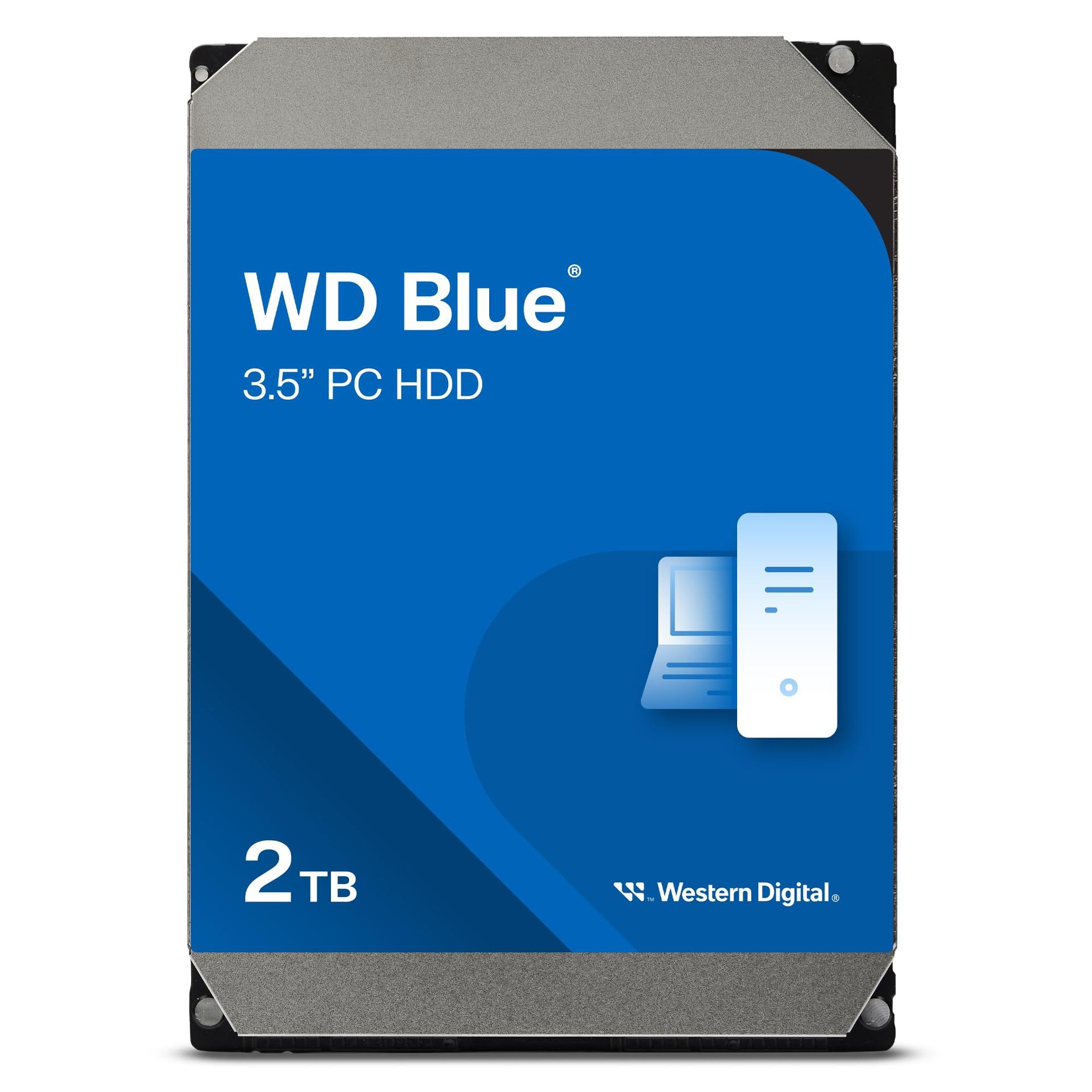 WD Western Digital Blue 2TB SATA 6Gb/s HDD Lauaarvuti Kõvaketas