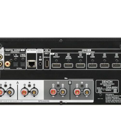 Denon DRA-900H 2.2-kanaliline 145W 8K AV-võimendi HEOS-iga - Hõbedane