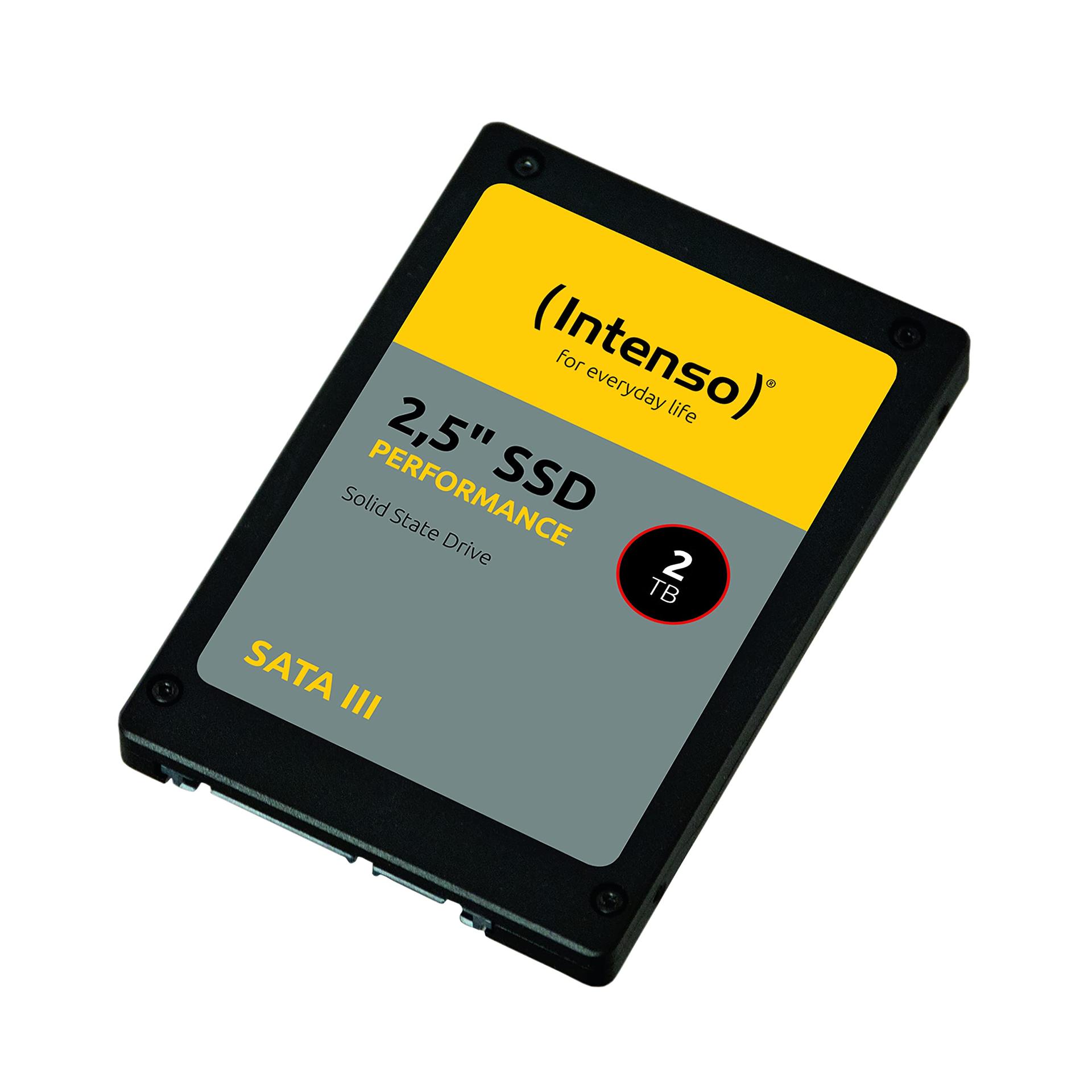 Intenso 2,5″ SSD SATA III Performance, 2 TB, 550 MB/s, Must