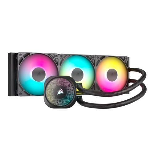 CORSAIR Nautilus 360 RS ARGB CPU-vedelikjahuti – 360mm AIO – Vaikne töö – Otse emaplaadi ühendus – Intel LGA 1851/1700