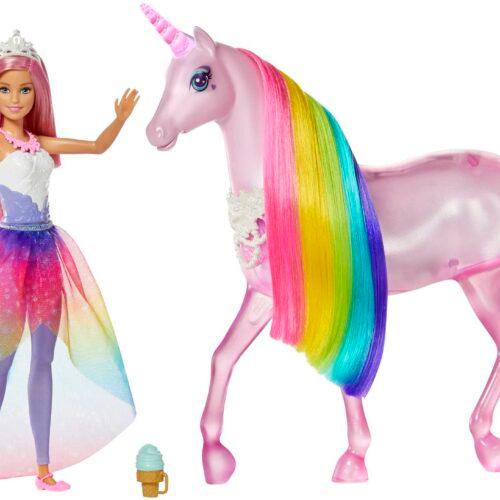 Barbie Dreamtopia ükssarvik nukuga, üle 25 valguse- ja heliefekti, alates 3 a, GWM78