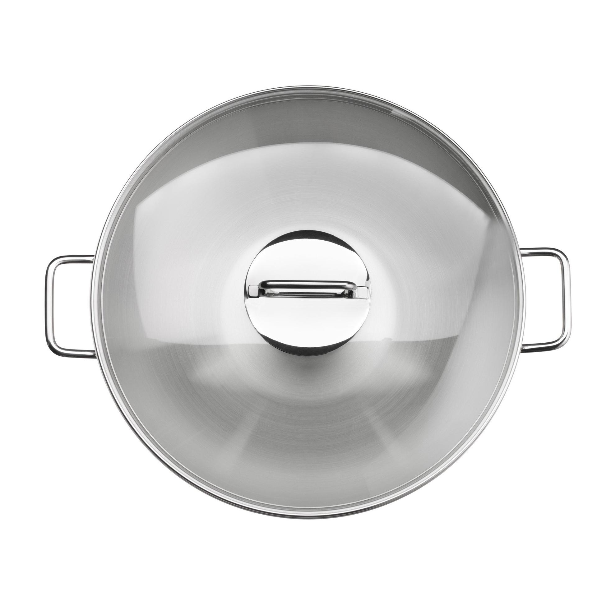 WMF Macao Woki Komplekt Induktsioon 2-osaline, 36 cm wokpann klaaskaanega, poleeritud Cromargan roostevaba teras, katmata – lisavaade