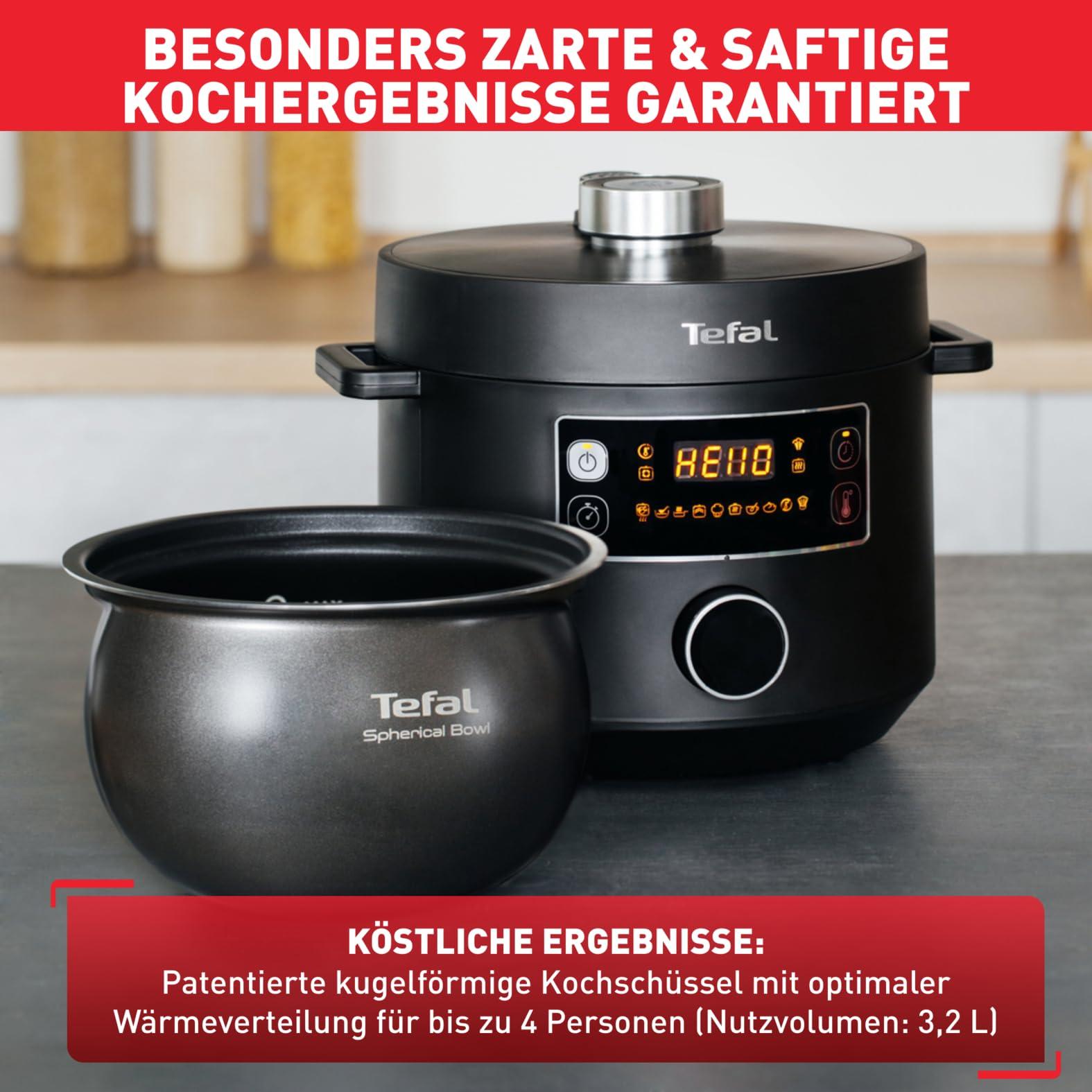 Tefal CY7548 Turbo Cuisine Multikeetja, 1000W, plastik, 5 liitrit, must – lisavaade