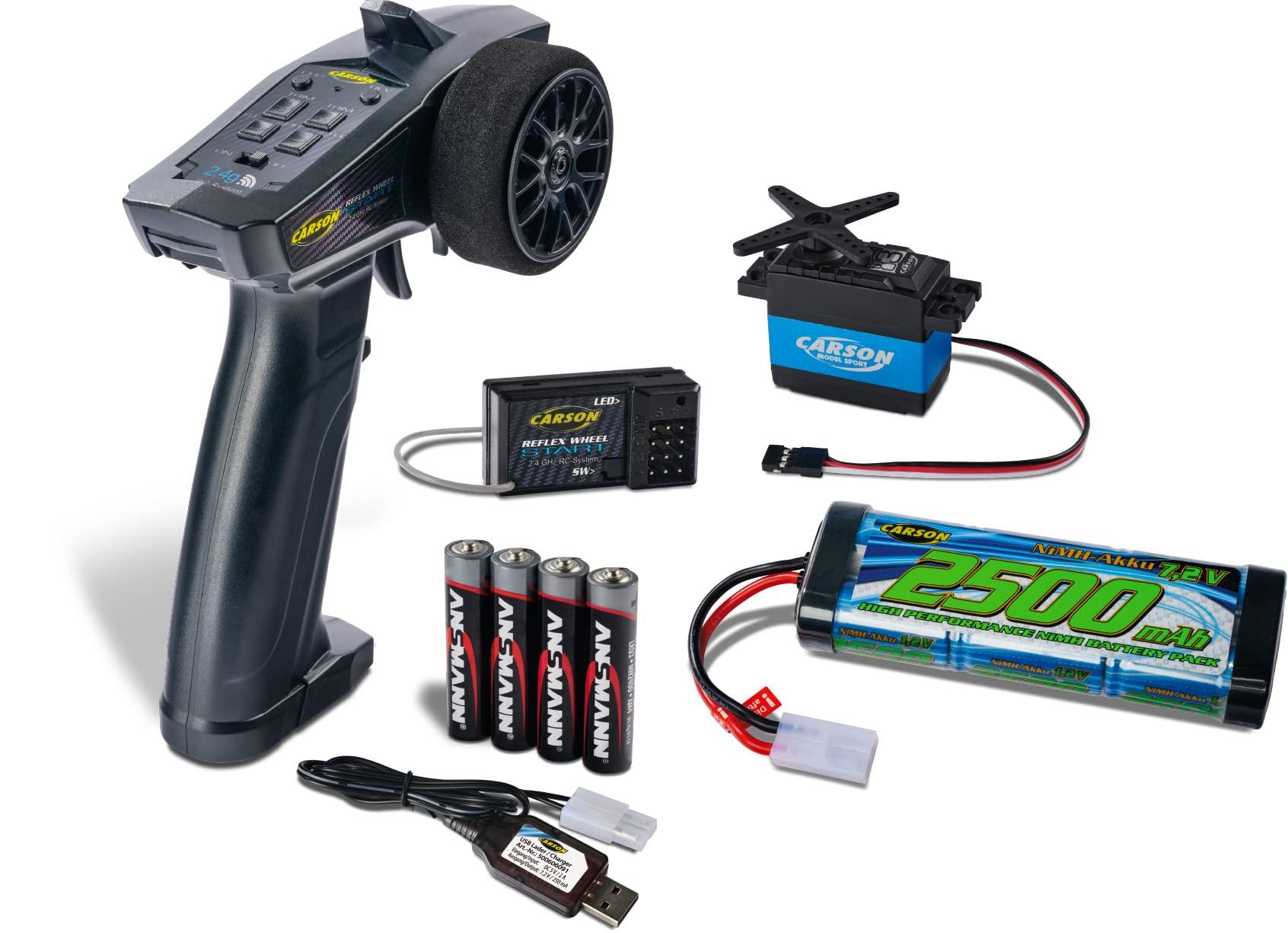 Carson 500500099 Reflex Start Elektro RC tarvikud, mudeliehituse lisavarustus, tuuningkomplekt, unisex – täiskasvanud, mitmevärviline