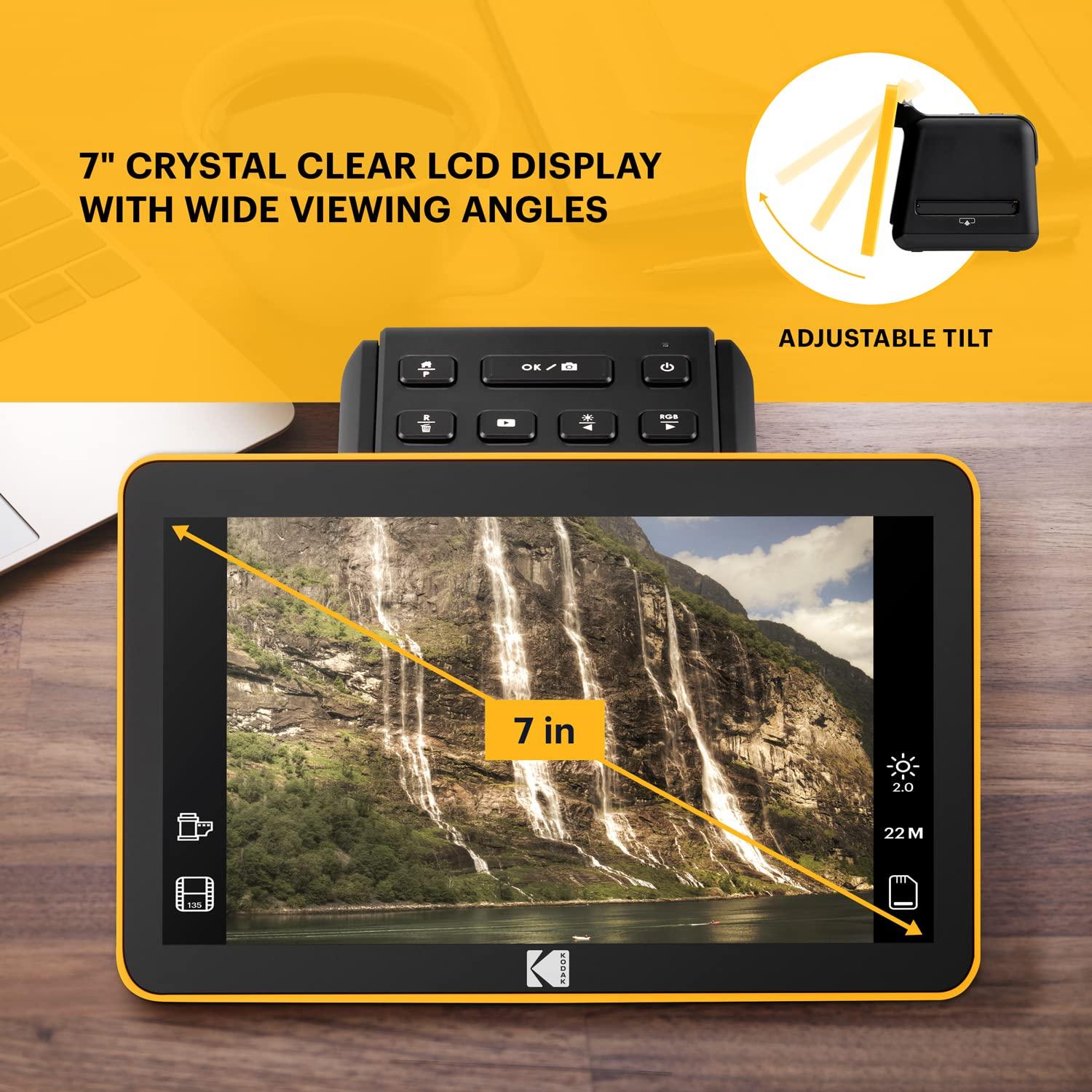 Kodak Slide N SCAN Max 7″ – Digitaalne filmiskanner 22MP, suur 7″ LCD-ekraan negatiivide ja slaidide konverteerimiseks – kasutusnäide