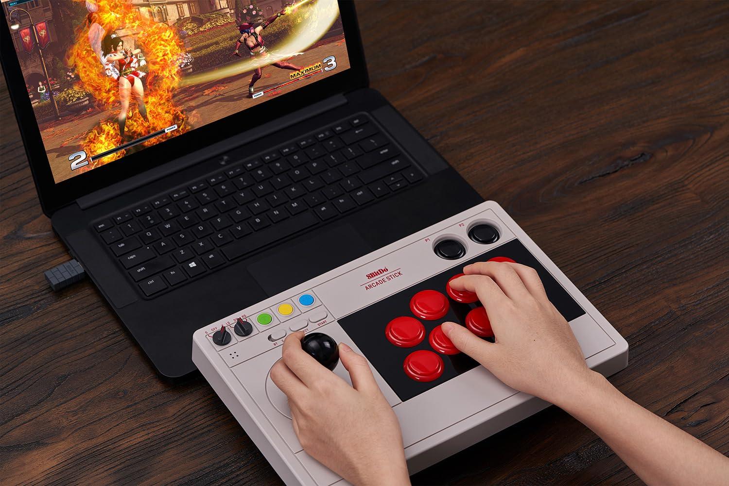 8Bitdo Bluetooth Arcade Stick Nintendo Switchi ja Windowsi jaoks – Nintendo Switch – pilt 8