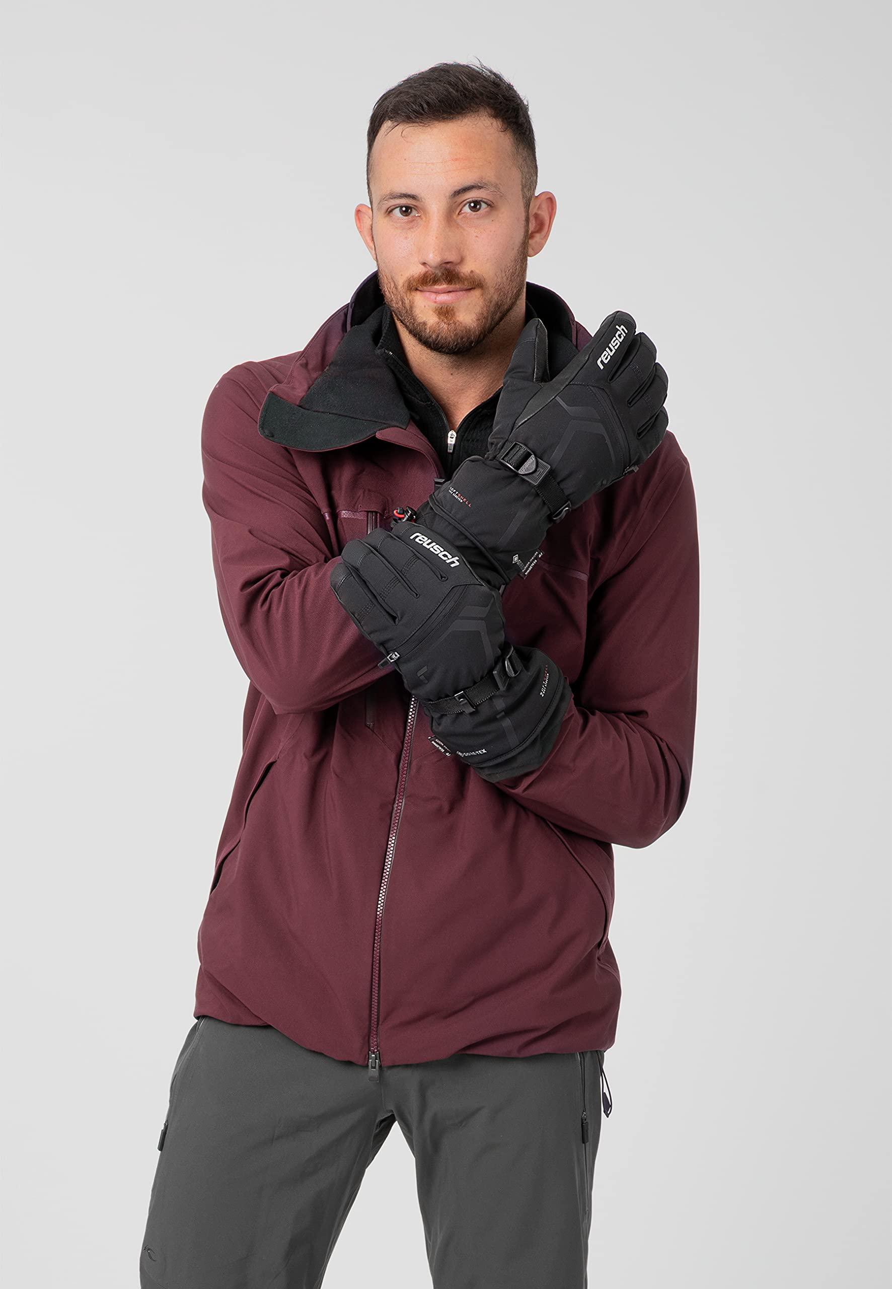 Reusch Down Spirit Gore-TEX eriti soojad, veekindlad, tuulekindlad ja hingavad unisex talvekindad suusakindad meestele ja naistele, suurus 9 – kasutusnäide