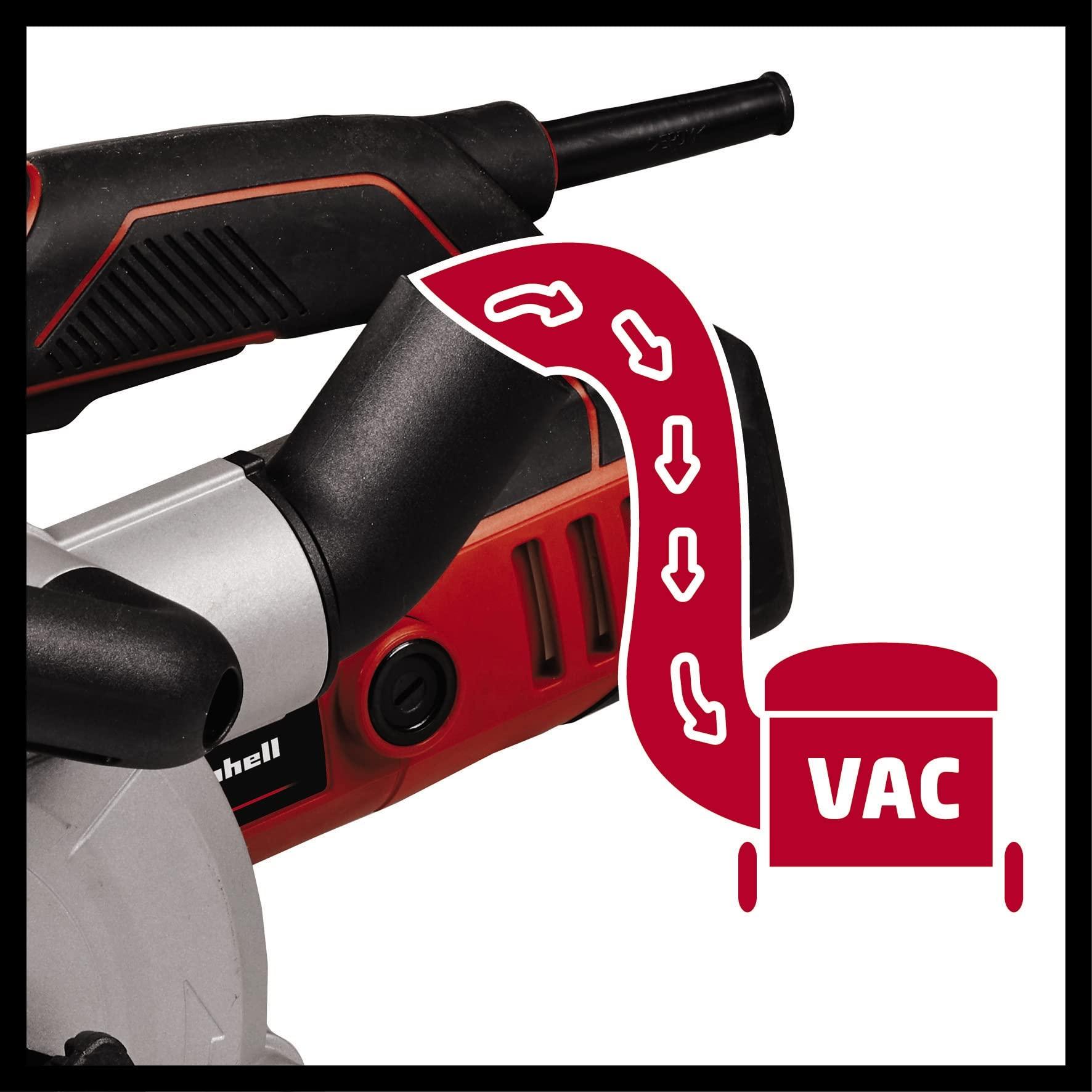 Einhell seinanäkkefrees TE-MA 1500 (1 500 W, astmatu freesimissügavuse reguleerimine, paindlik lõikelaiuse seadistus, pehme käivitus, kaasas kott + 2 teemantlõikeketast) – kasutusnäide