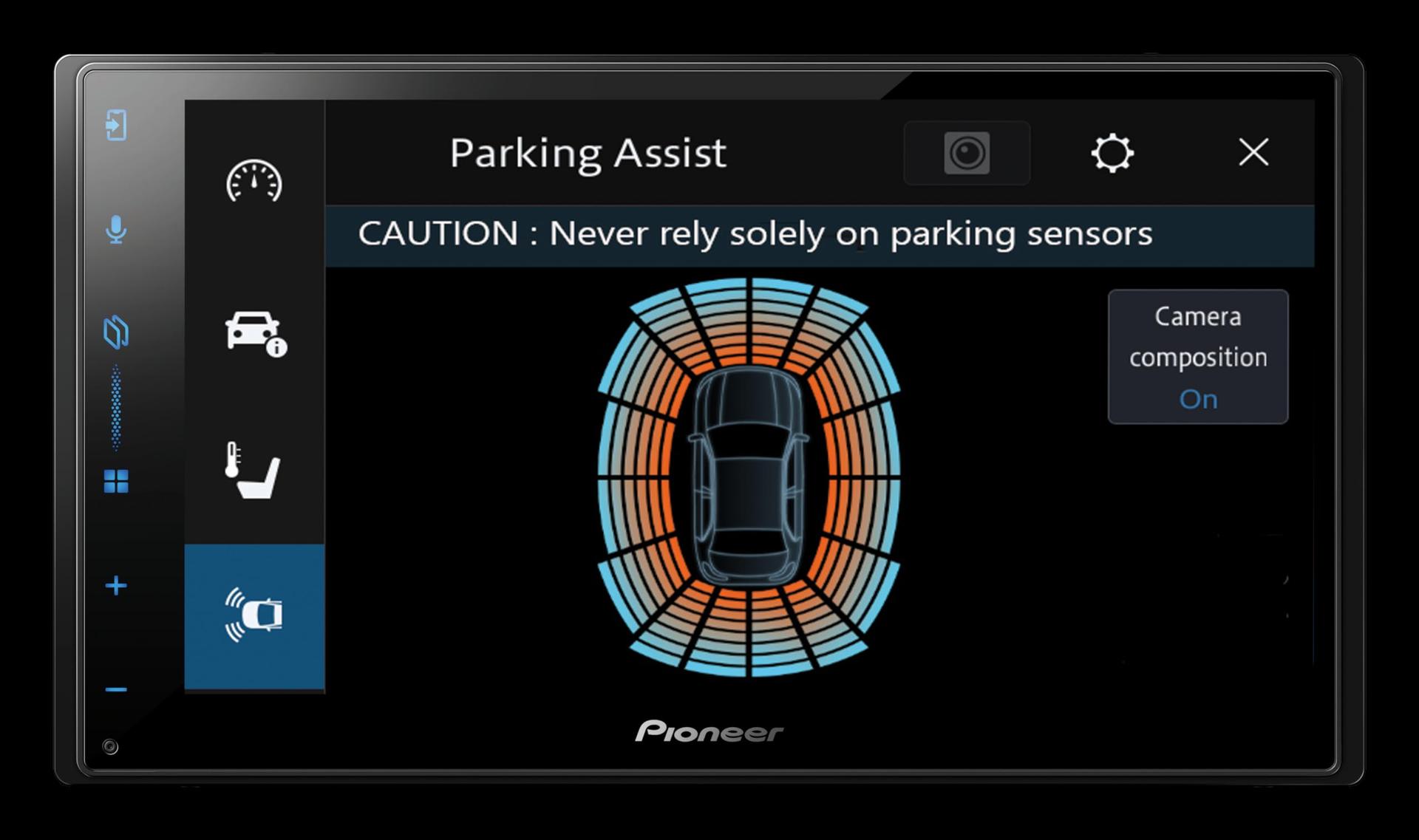 Pioneer SPH-DA77DAB – 2DIN meediakeskus, 6,8” puutetundlik ekraan, Wi-Fi, Bluetooth, Apple CarPlay, Android Auto ja DAB+, 13-ribaline ekvalaiser – pakend ja tarvikud