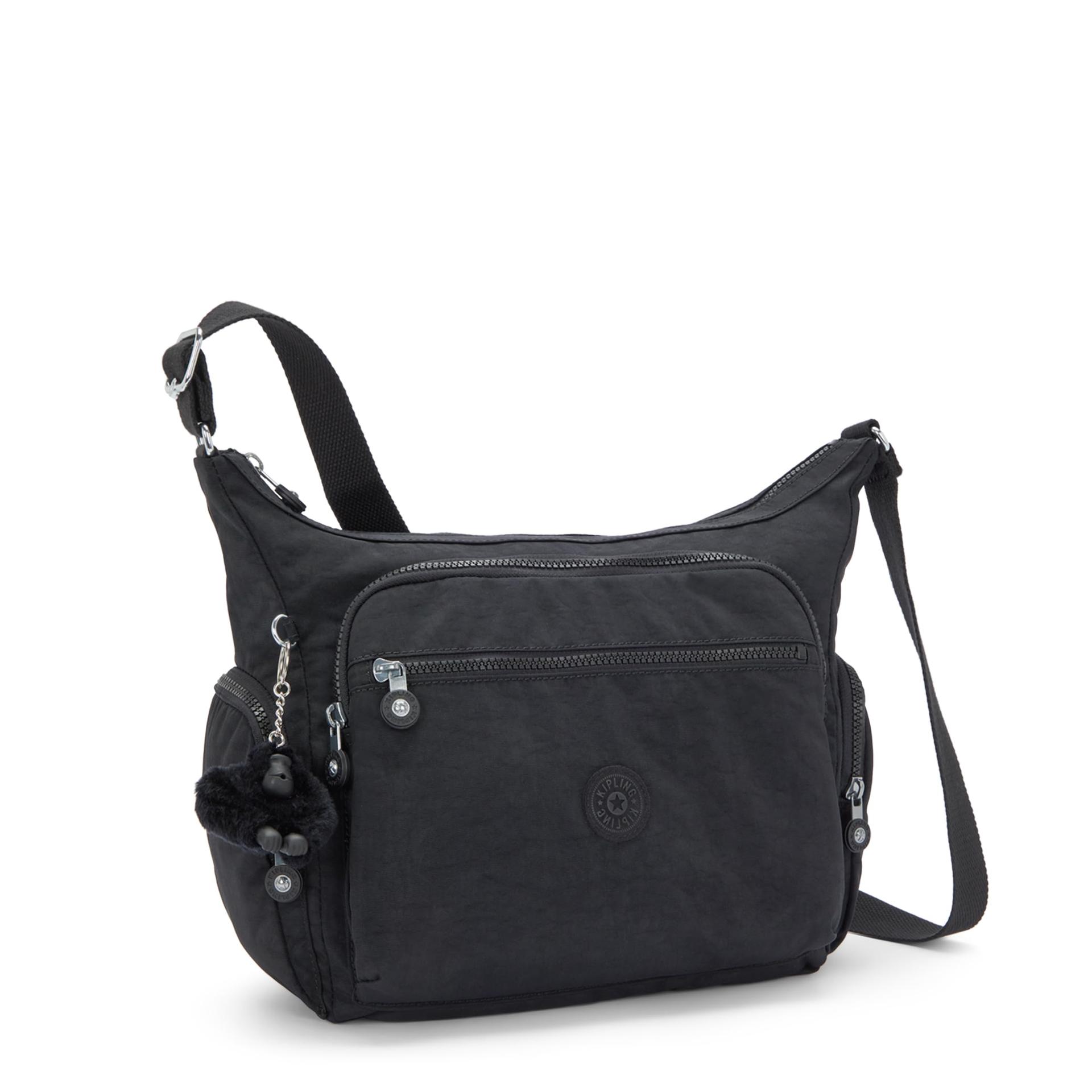 Kipling GABBIE keskmise suurusega õlakott, Black Noir (must) – lisavaade