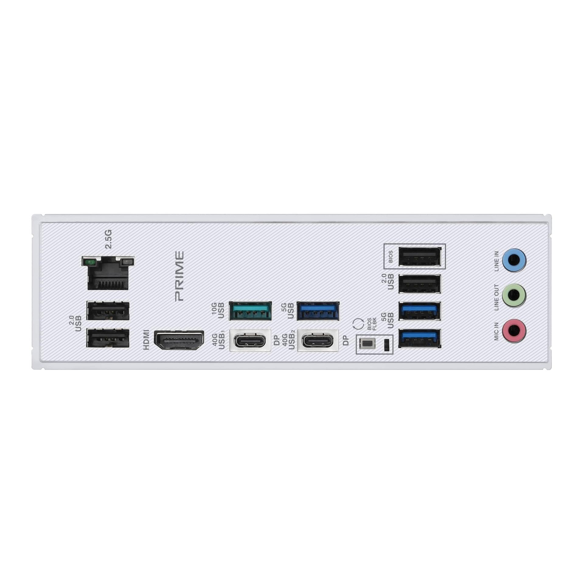 ASUS PRIME X870-P Emaplaat AM5 (AMD, ATX, PCIe 5.0, DDR5, 14+2+1 Toiteetapid, 4x M.2, 2,5Gb Ethernet, USB-C 40Gbps) – pilt 7