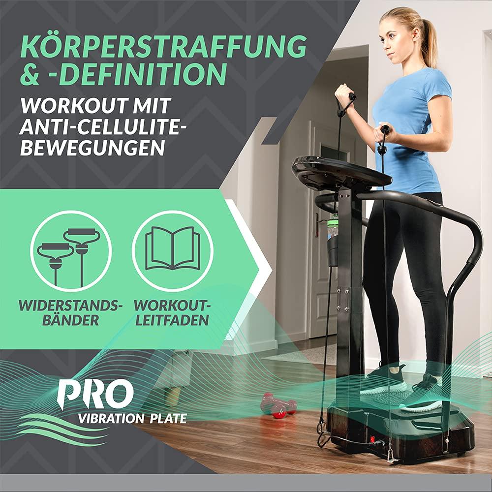 Bluefin Fitness Vibratsiooniplaat Pro Mudel | Parandatud Disain Vaiksete Mootorite ja Sisseehitatud Kõlaritega – pilt 6