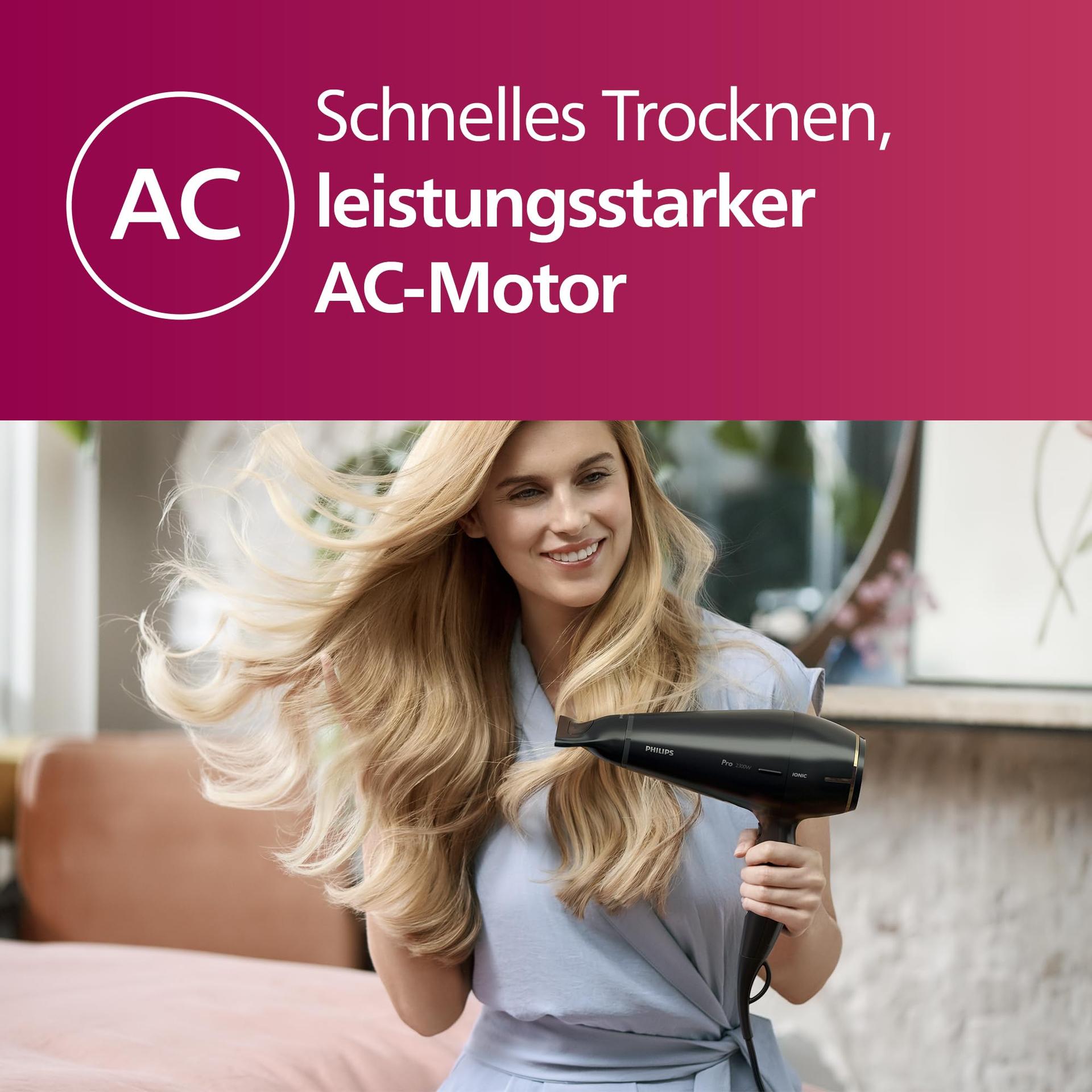 Philips Prestige Pro föön – professionaalne juuste kuivatamine ja stiliseerimine, 2 düüsi, 2 300 W, mudel HPS920/00 – detailne vaade