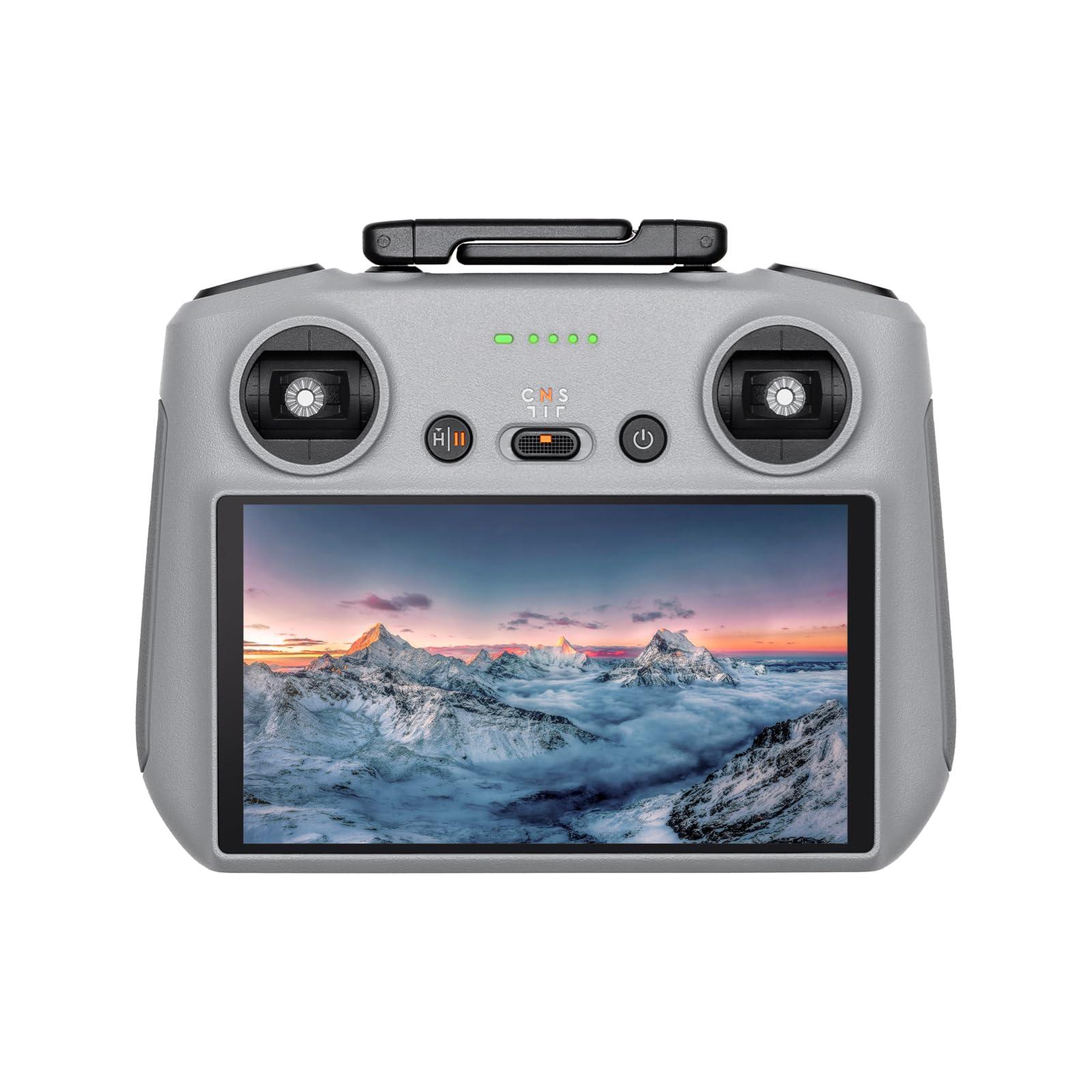 DJI RC 2 puldiga kaugjuhtimisseade DJI Flip, DJI Air 3S, DJI Air 3, DJI Mini 4 Pro, DJI Neo droonidele, 20 km O4-ülekanne, 5,5-tolline Full-HD ekraan, nutikas puldijuhtimine droonidele