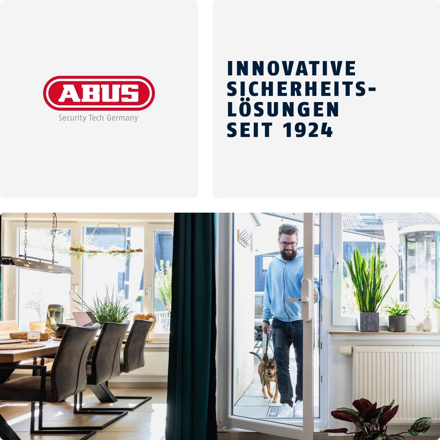 ABUS Türschlossantrieb LOXERIS One – nutikas koduukse avamine ja sulgemine rakenduse abil – elektrooniline ukse lukk juurdepääsukontrolliga – patareitoitel nutikas lukk – valge – pilt 6