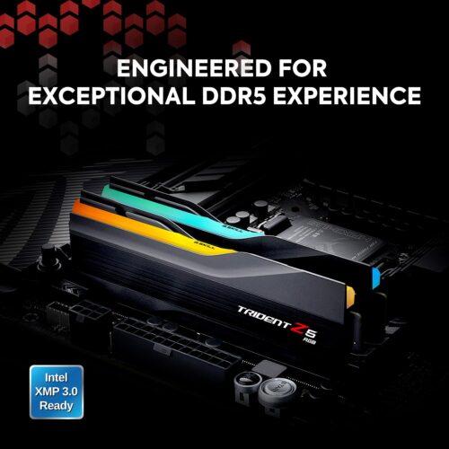G.Skill Trident Z5 RGB - DDR5 - 64 GB komplekt (2 x 32 GB) - DIMM 288-PIN - 6400 MHz / PC5-51200 - puhverdamata
