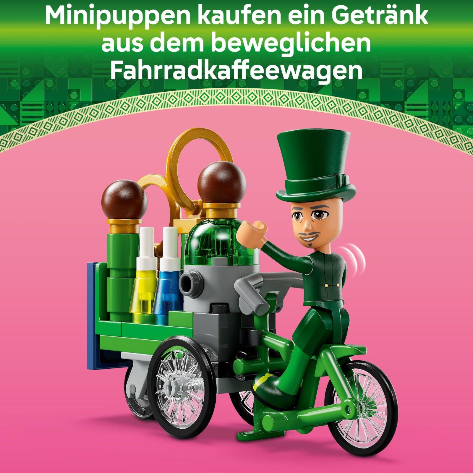 LEGO Wicked Tere Tulemast Smaragdlinnas – Mängukomplekt torniga, Glinda ja Elphaba mini-nukkudega, kingitus filmi fännidele ning tüdrukutele ja poistele alates 9. eluaastast, kes armastavad nukumaju 75684 – lisavaade