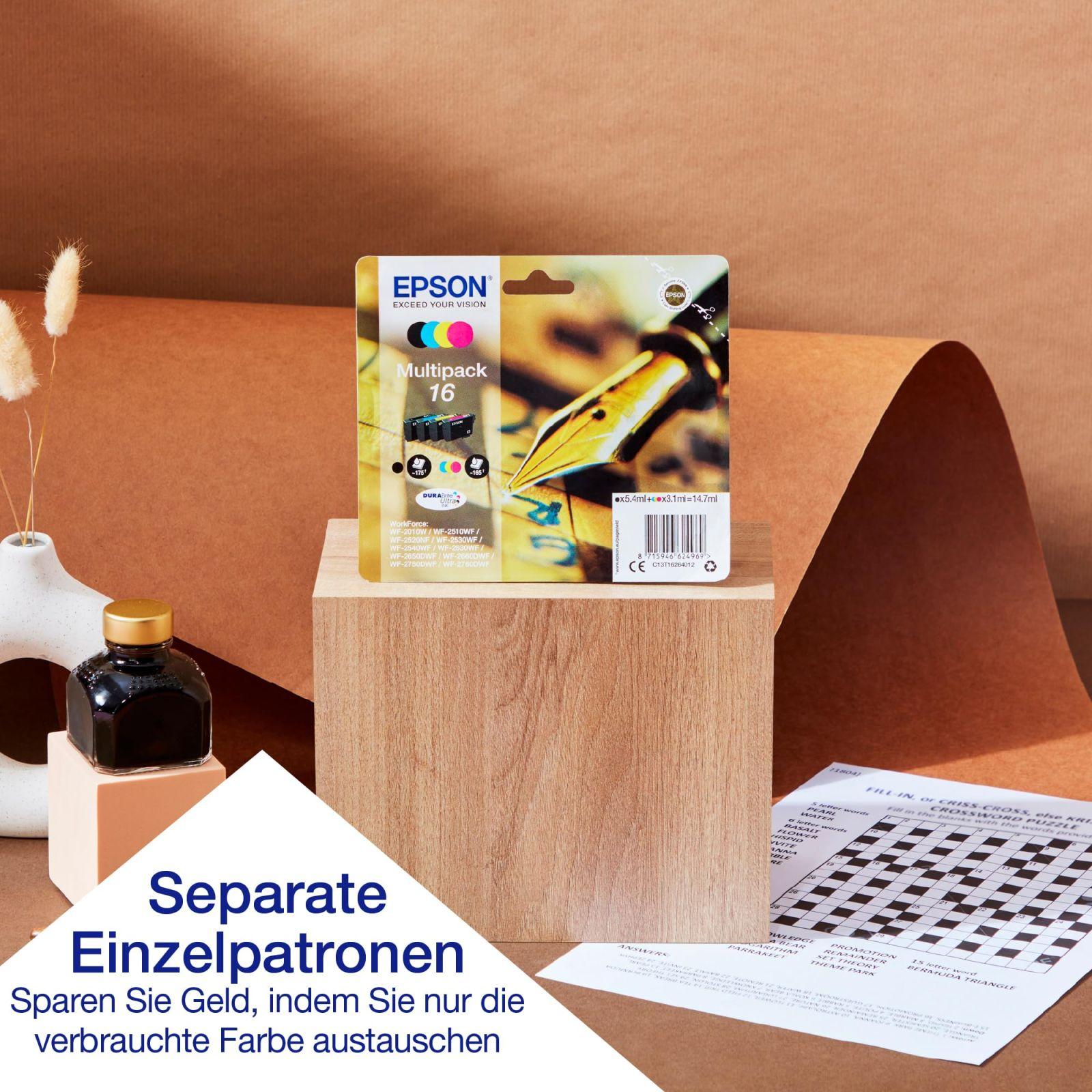 Epson WorkForce WF-2110W A4-tindiprinter Wi-Fi ja Etherneti ühendusega – pilt 7