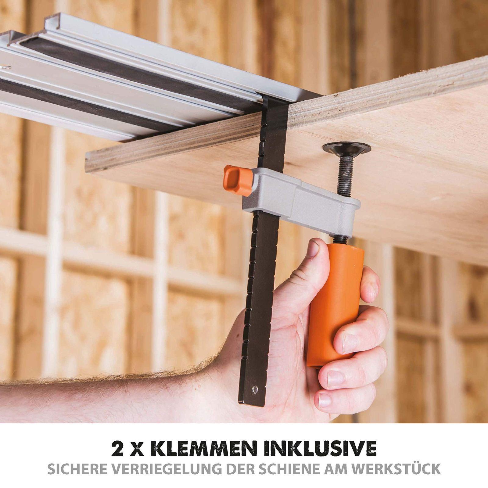 Evolution ST1400 juhtsiin ketassaele, universaalne sobivus – ühilduv Festool, Titan, Makita, Bosch, Erbauer, Metabo ja Scheppach saagidega, 1400 mm – pilt 6
