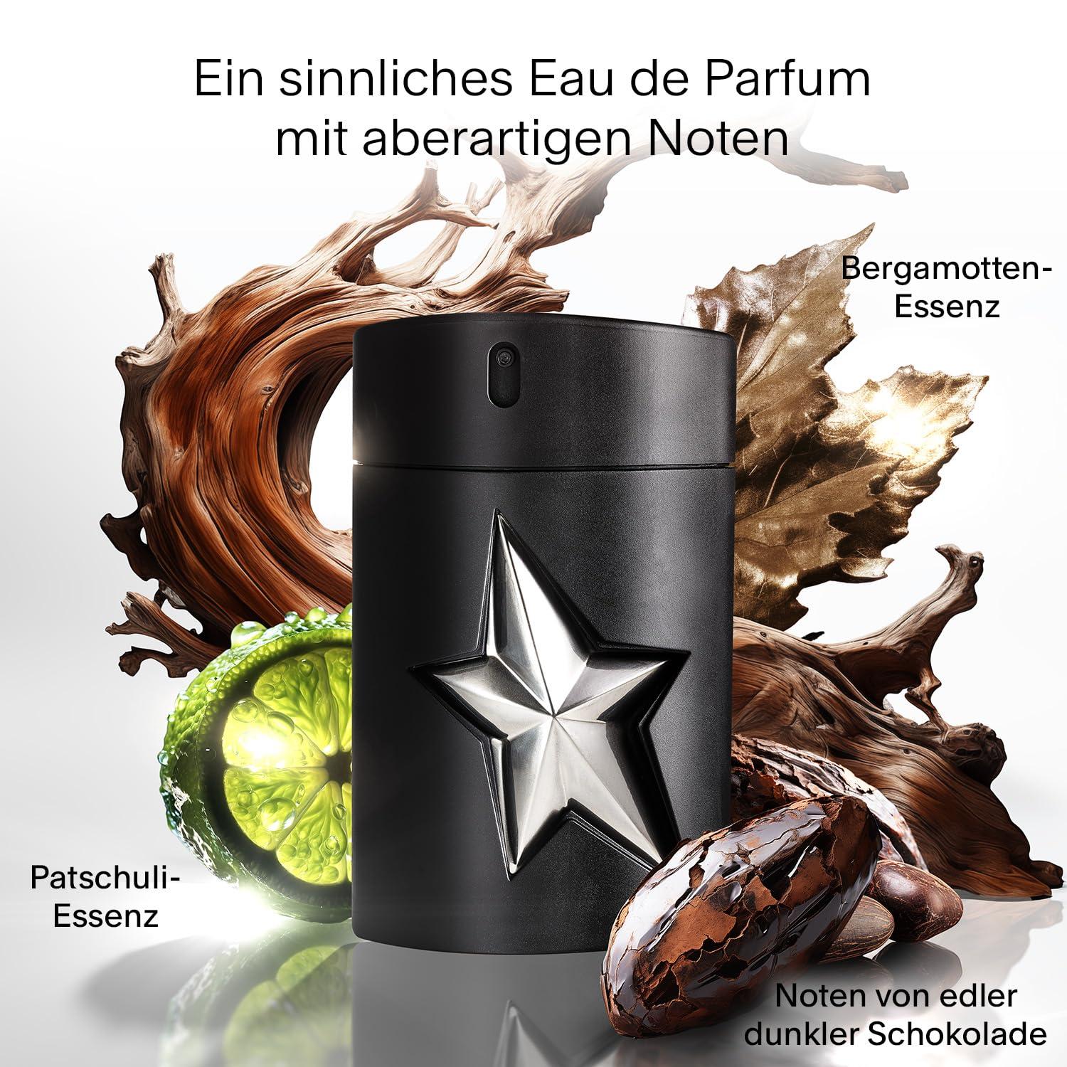 MUGLER A*Men Fantasm Eau de Parfum, meeste parfüüm, aromaatne gurmaanlik lõhn merevaigunootidega, jõuline ja sensuaalne, taas täidetav, 100 ml – detailne vaade