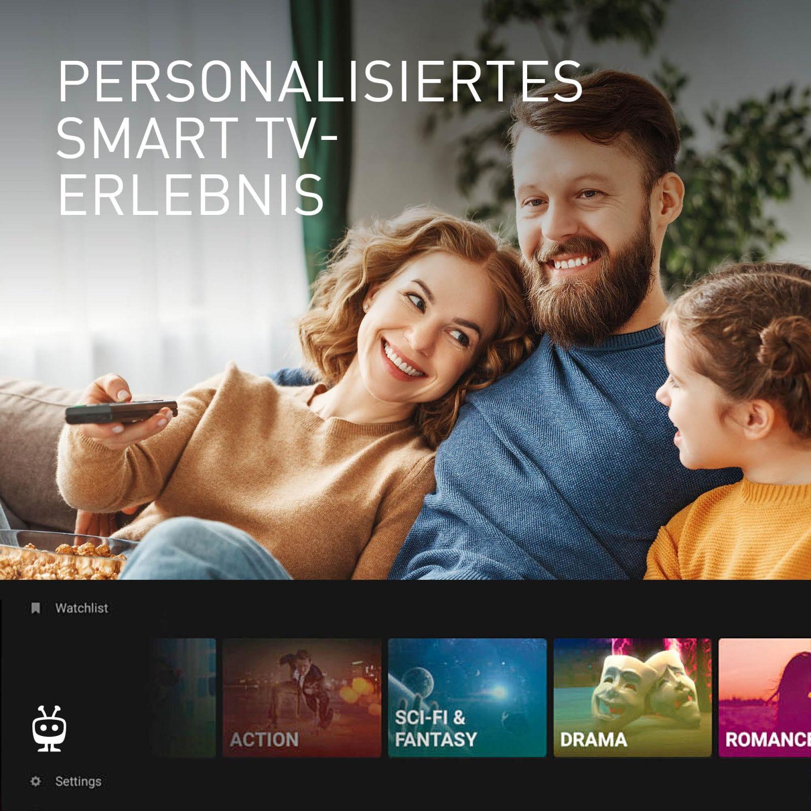 Panasonic TB-32S40AEZ, S40 seeria 32-tolline HD LED nutiteler, 2024, TiVo, Google ja Alexa hääljuhtimine, mängurežiim, meediapleier, HDR, HDMI, WiFi – erakordne visuaalne kogemus – lisavaade