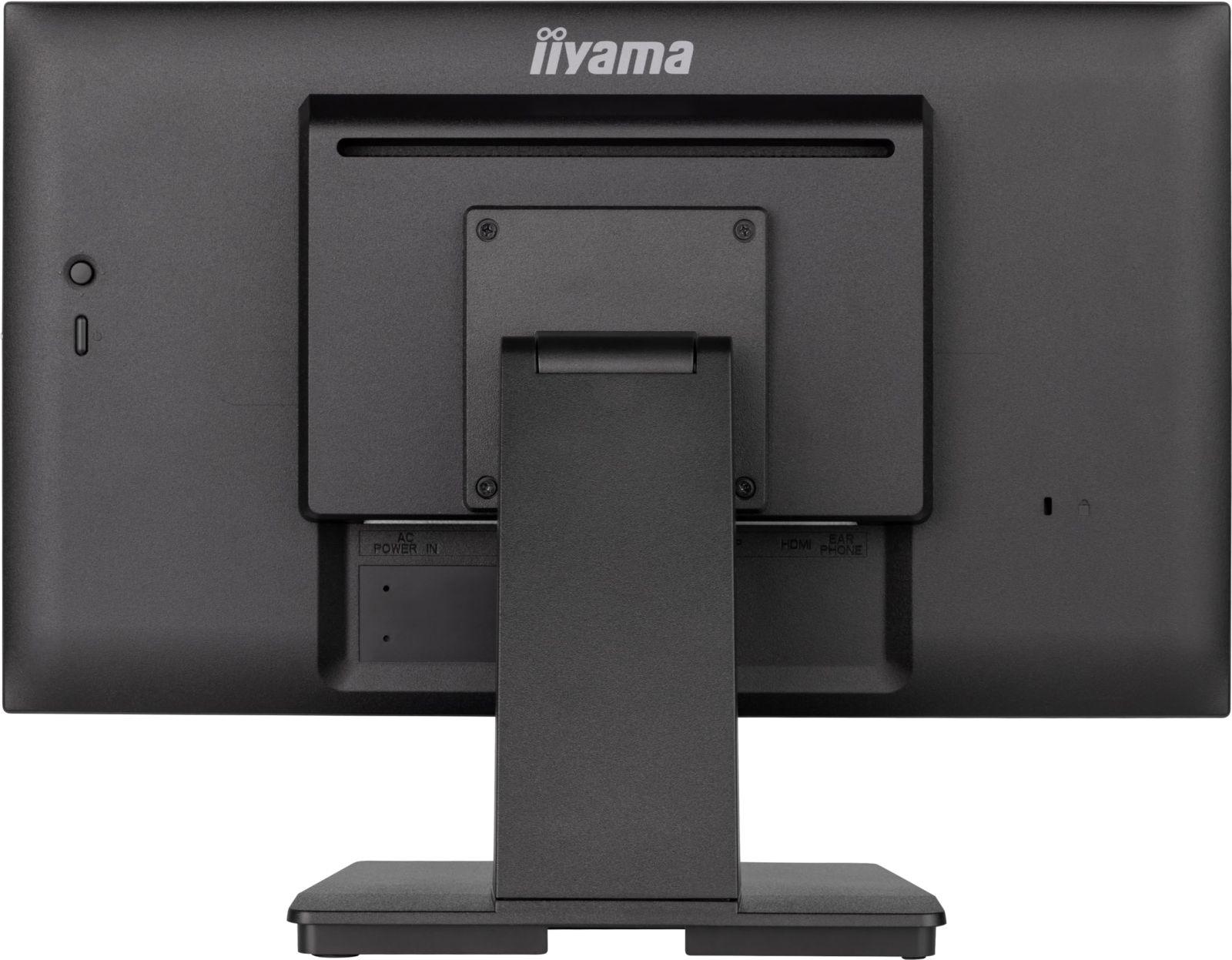 iiyama ProLite T2252MSC-B2 54,5 cm (21,5″) IPS LED-monitor Full-HD, 10-punkti multitouch, HDMI, DP, USB 3.0, must – pilt 8