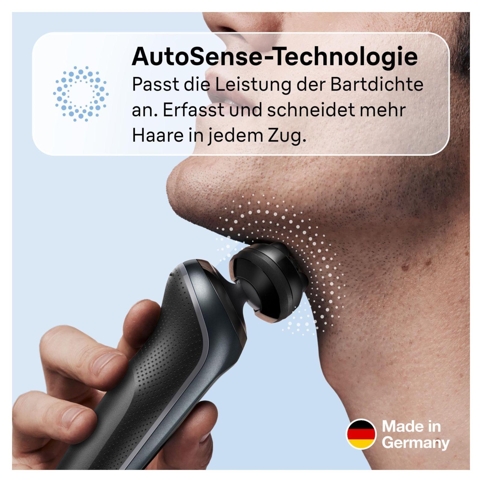 Braun Series 6 elektriline pardel EasyClick kinnitusega, SensoFlex meeste raseerija, täpsustrimmer, märg- ja kuivkasutus, kingitus meestele, valmistatud Saksamaal, 61-N1200s, hall – kasutusnäide